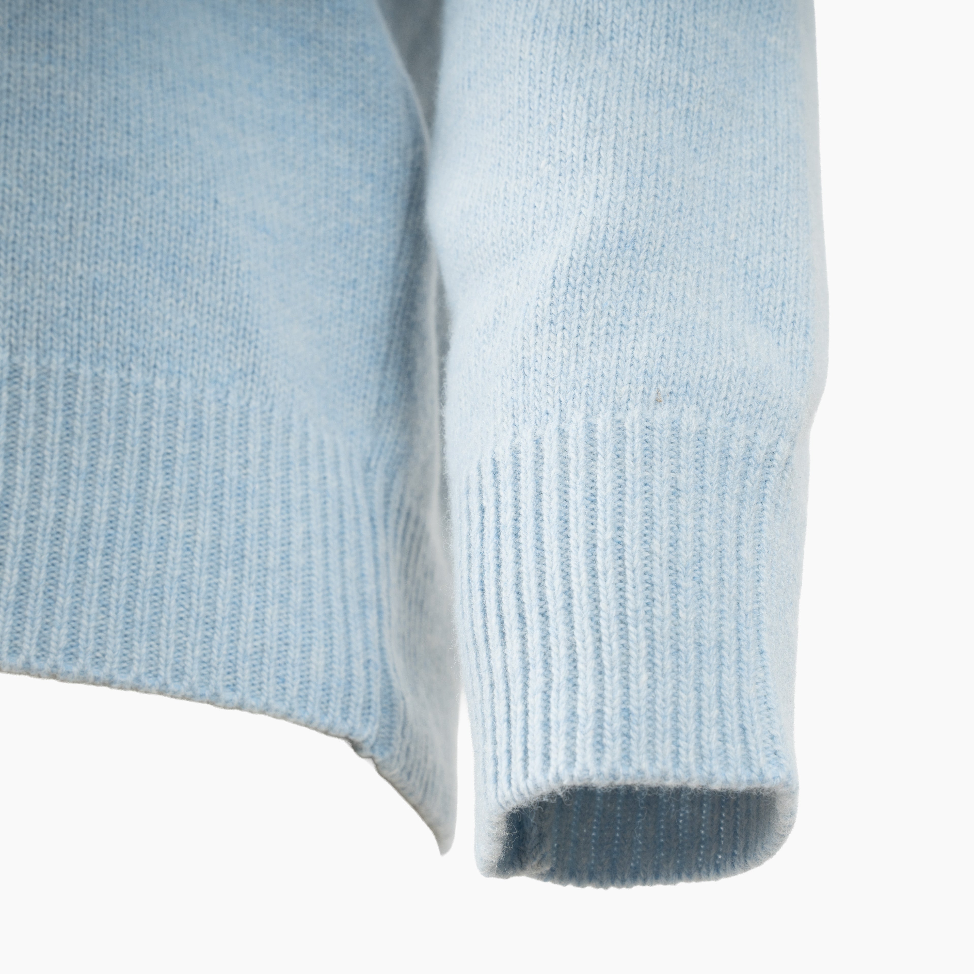 Stone Island Gebreide Trui Lichtblauw | Lambswool