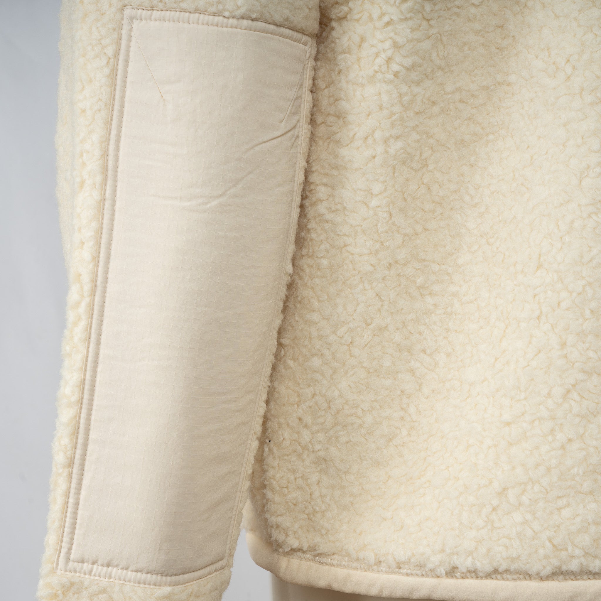 Ralph Lauren Hybride Sweater Met Rits Crème