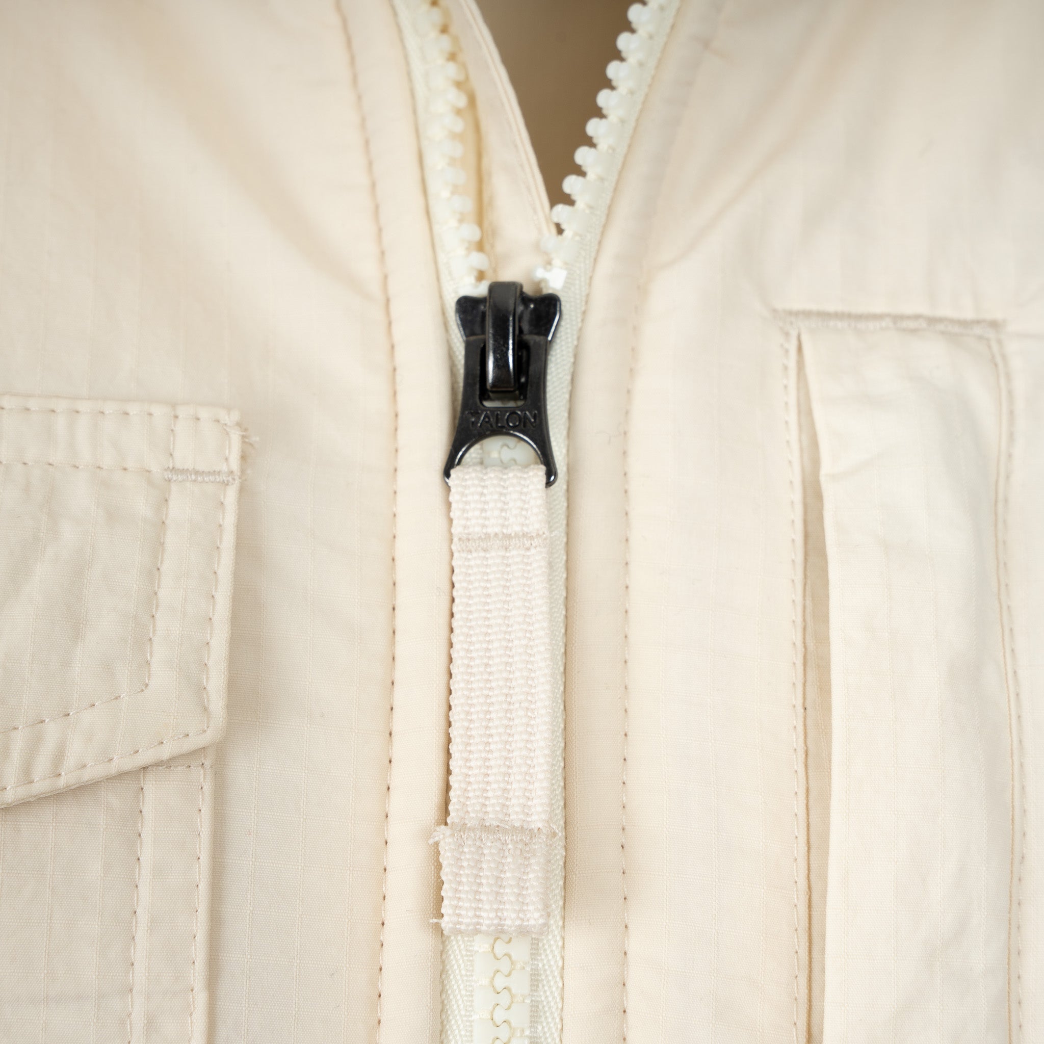 Ralph Lauren Hybride Sweater Met Rits Crème