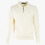 Ralph Lauren Sweater met Rits Creme | Loopback Fleece