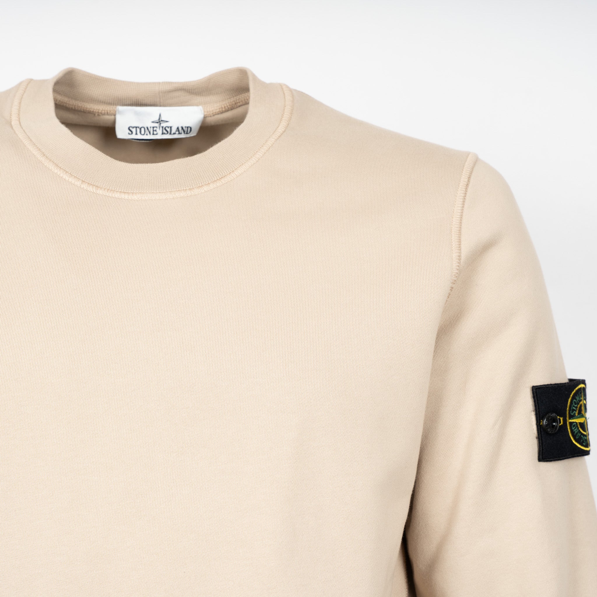 Stone Island Sweater Zand | Cotton Fleece