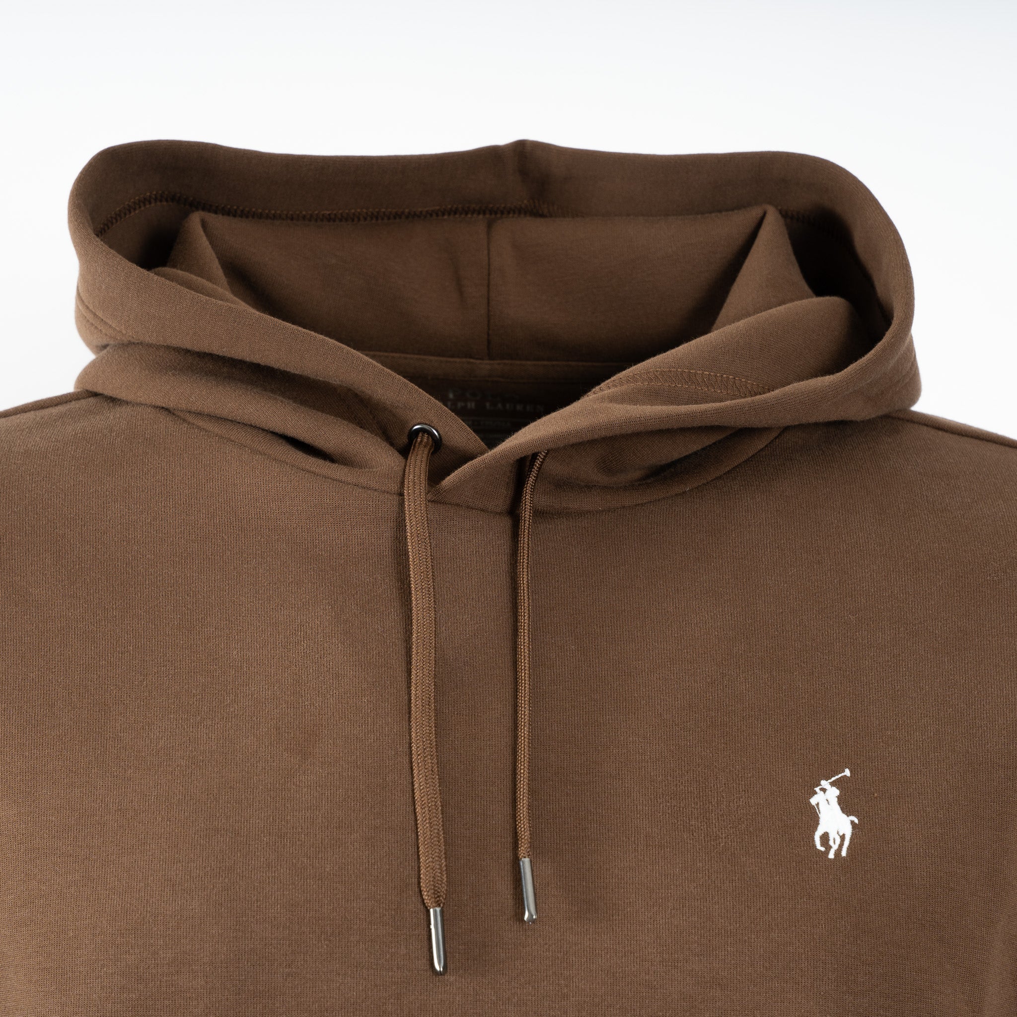 Ralph Lauren Hoodie Bruin | Double-Knit