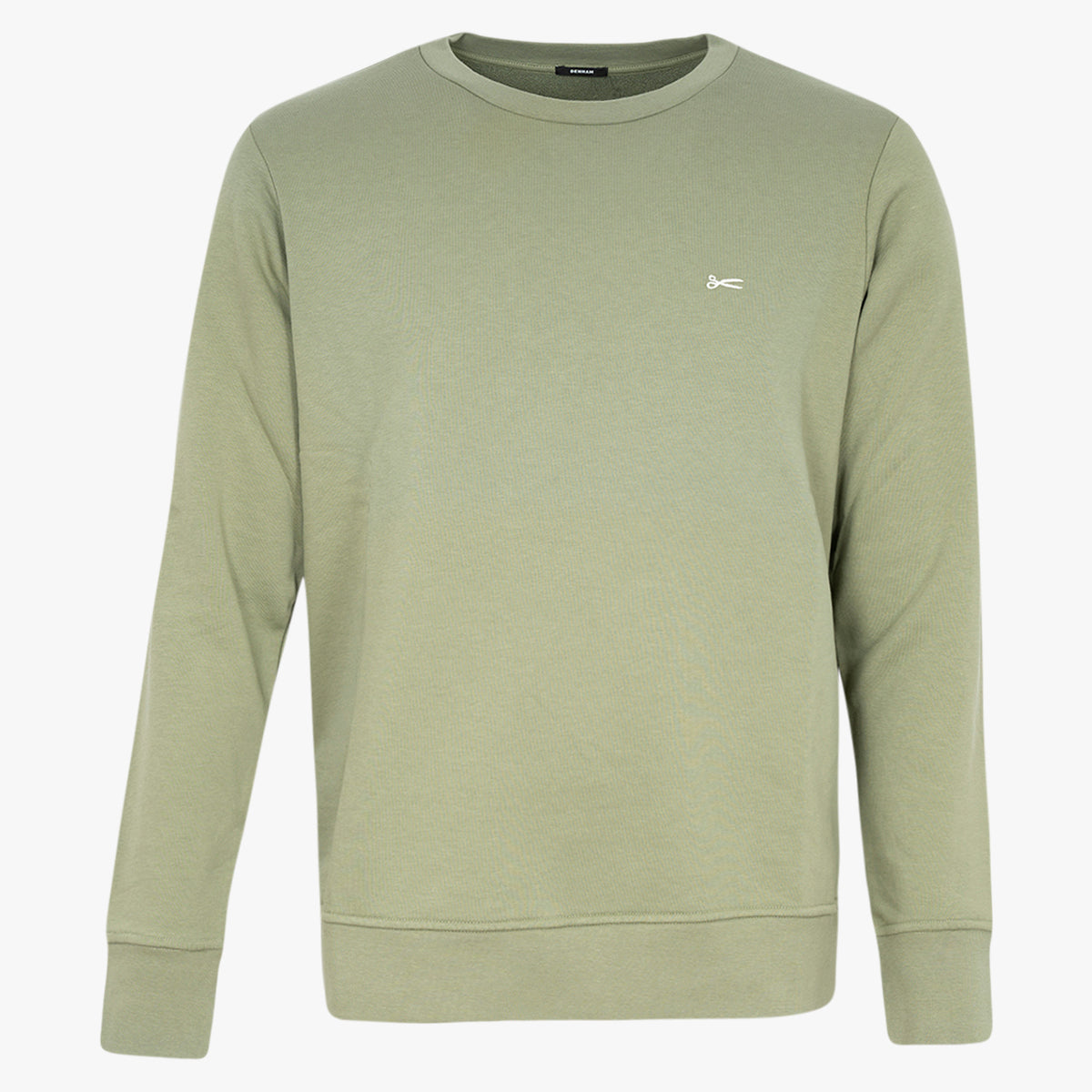 Denham Sweater Groen | Scissor Sweater