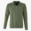 Denham Sweater met Rits Groen | Scissor Half Zip