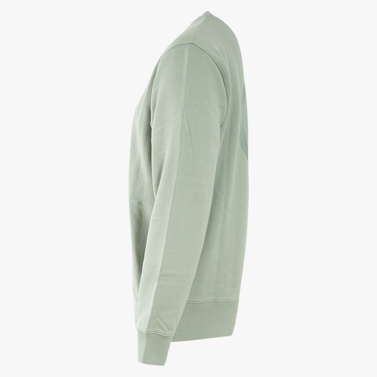 Olaf Sweater met Backprint Lichtgroen | Lined Face Crewneck