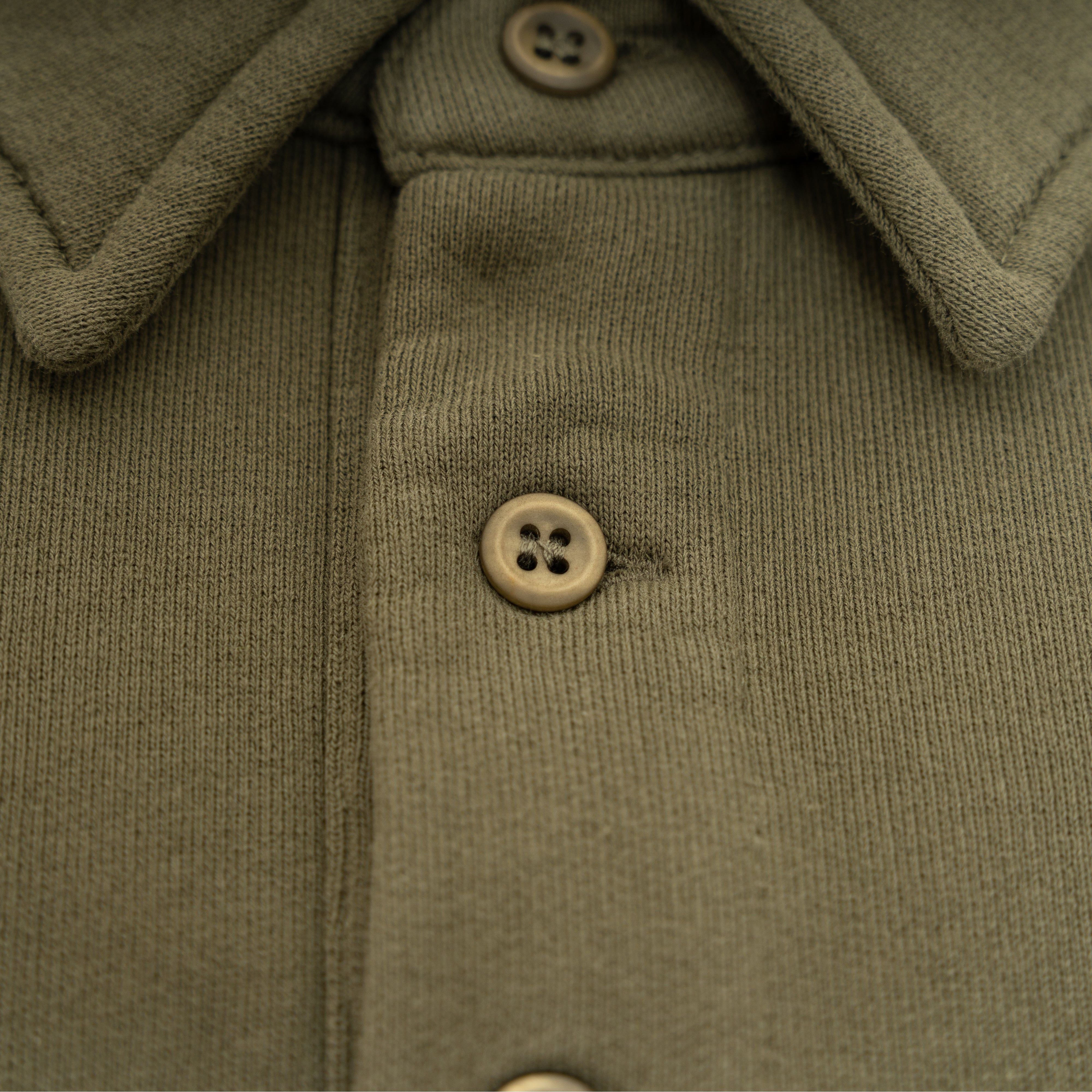 Olaf Polo Sweater Groen | Signature Oversized Polo