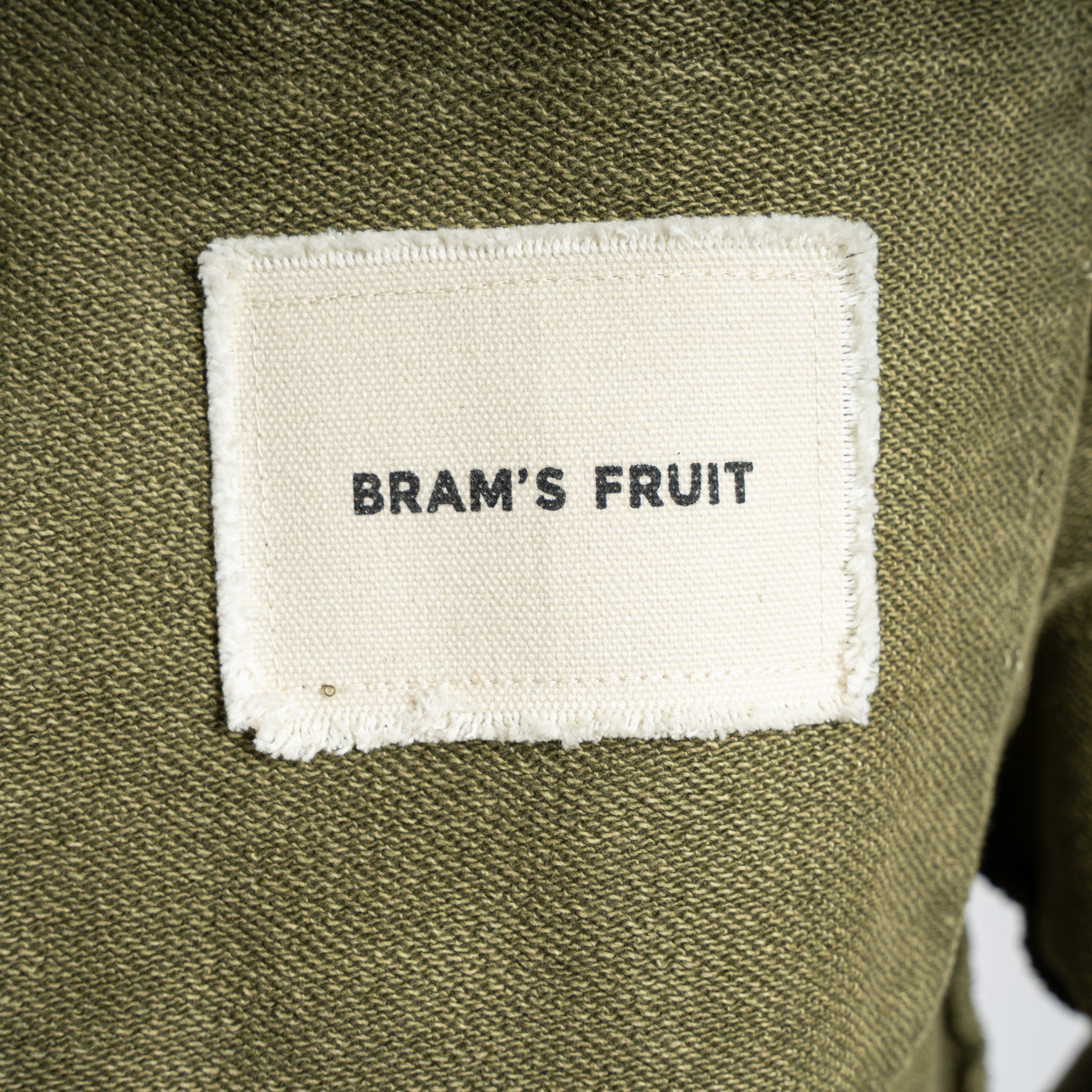 Bram's Fruit Vest groen | Zipper Hoodie