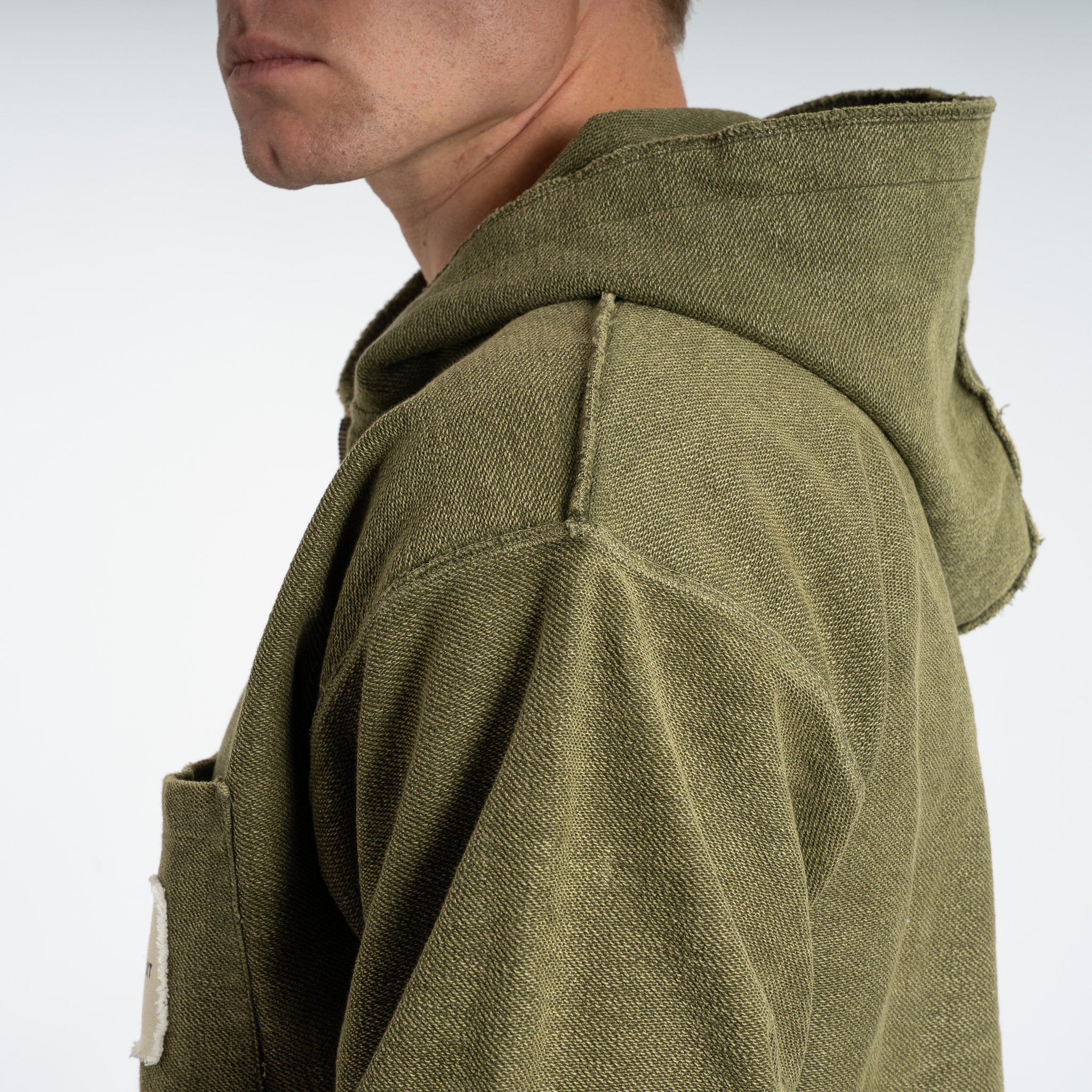 Bram's Fruit Vest groen | Zipper Hoodie
