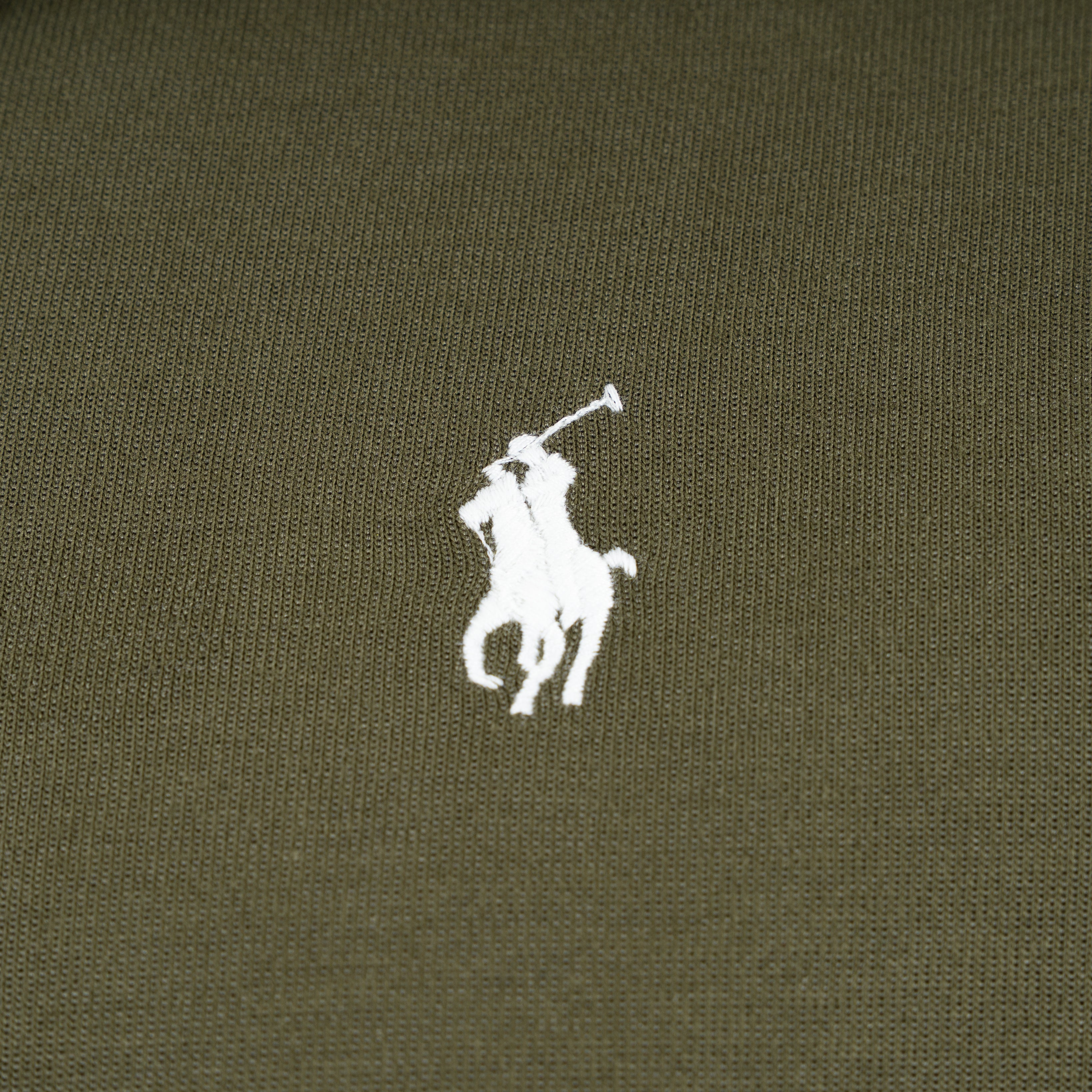 Ralph Lauren Vest Groen | Double-Knit Hoodie