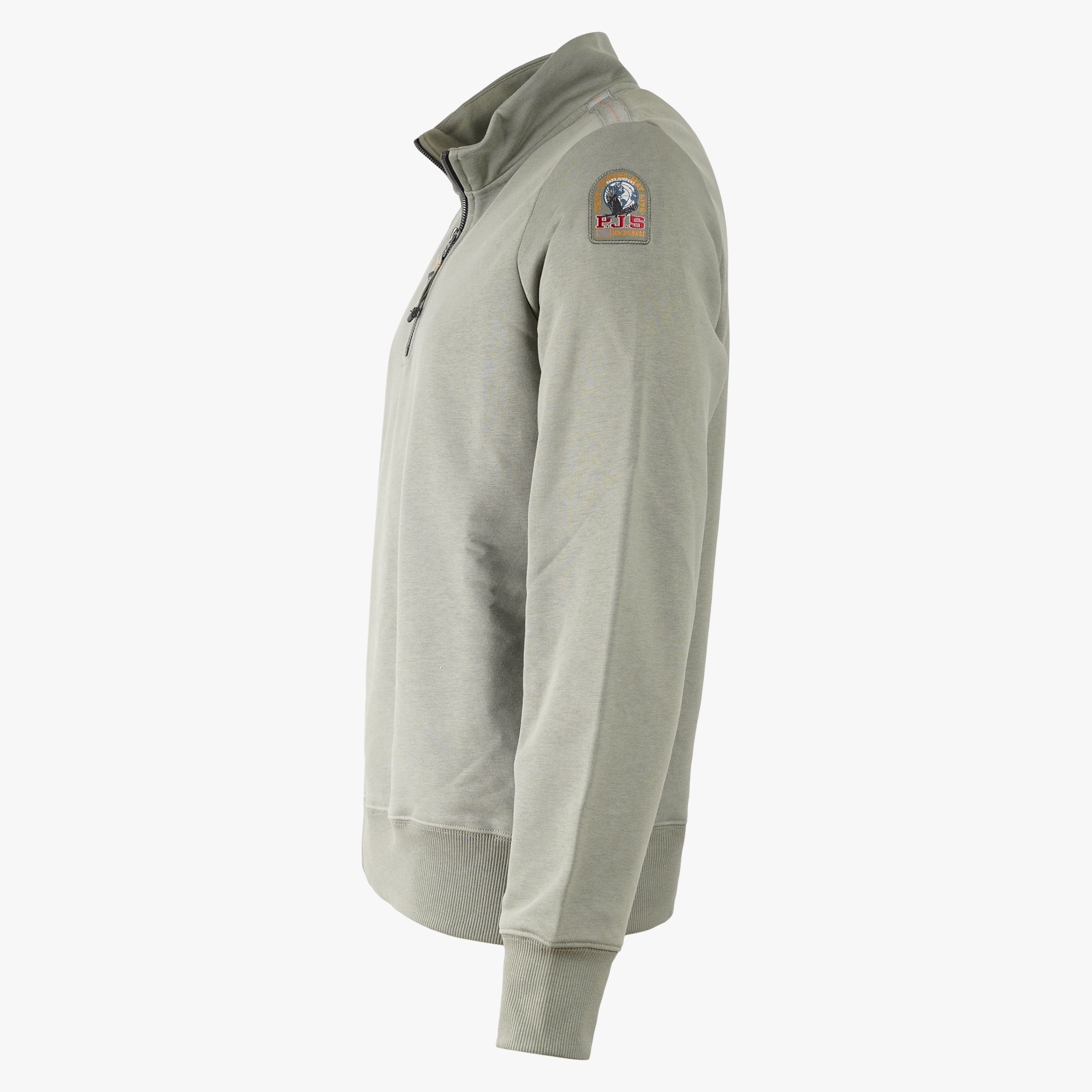 Parajumpers Sweater met Rits Groen | Broad Peak