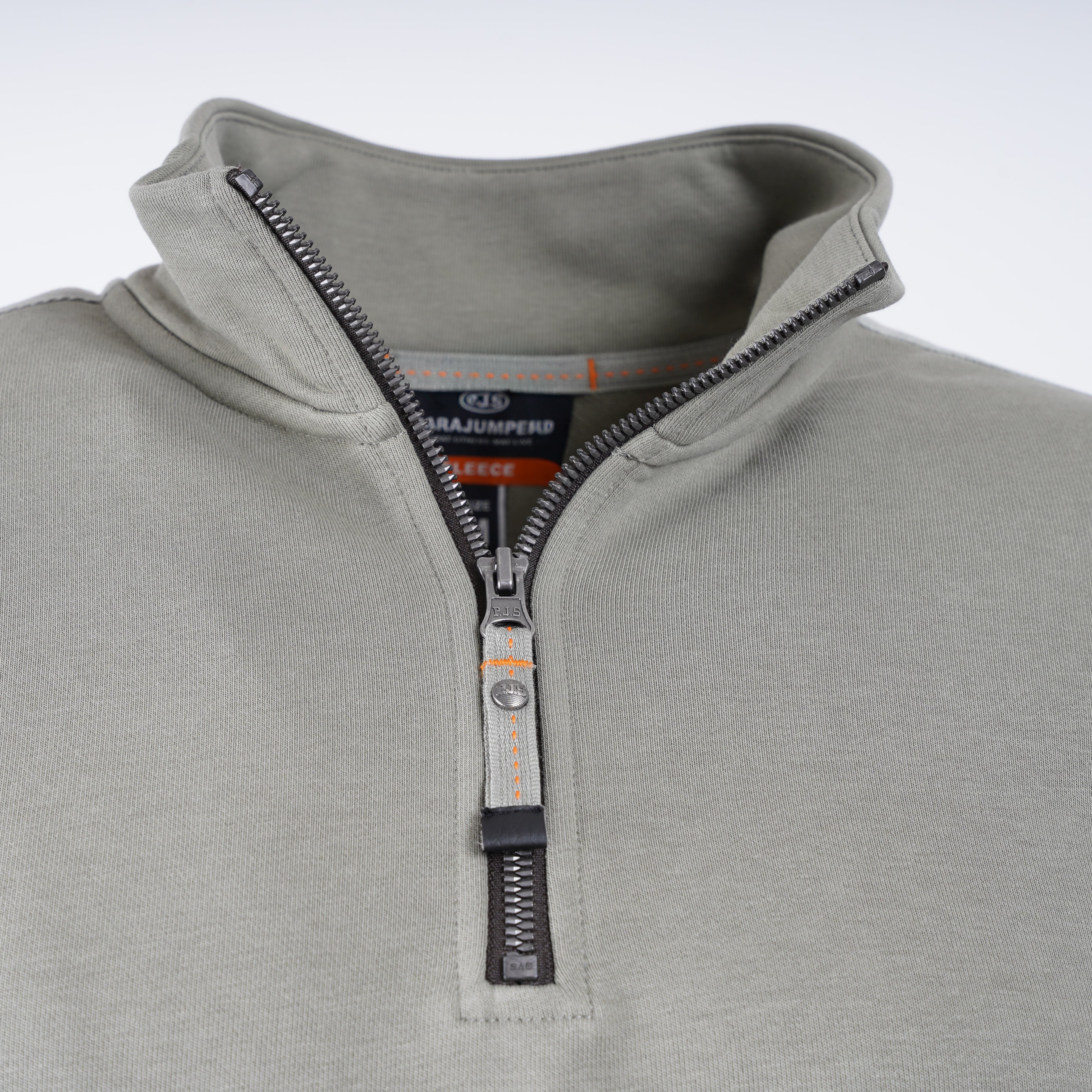 Parajumpers Sweater met Rits Groen | Broad Peak