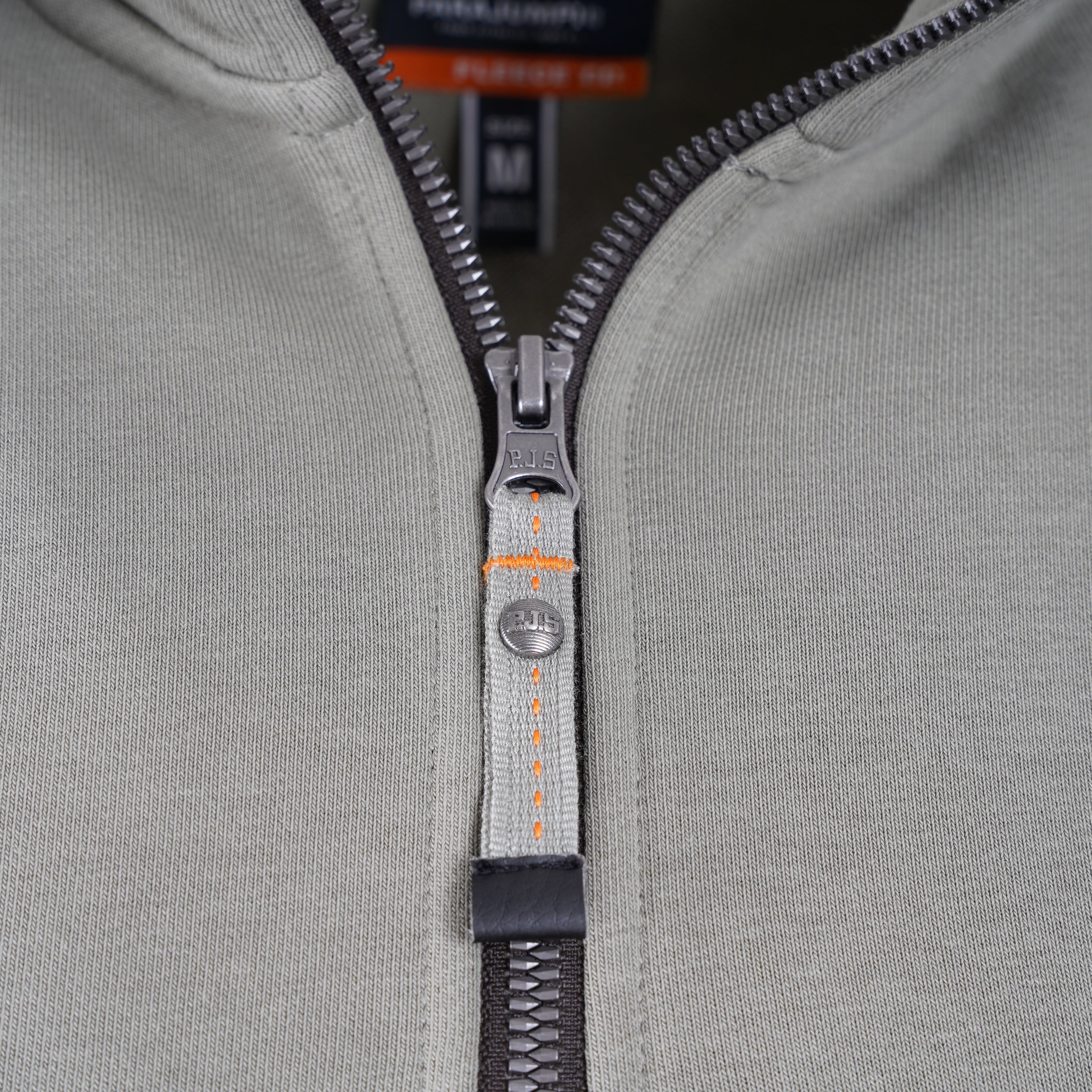 Parajumpers Sweater met Rits Groen | Broad Peak