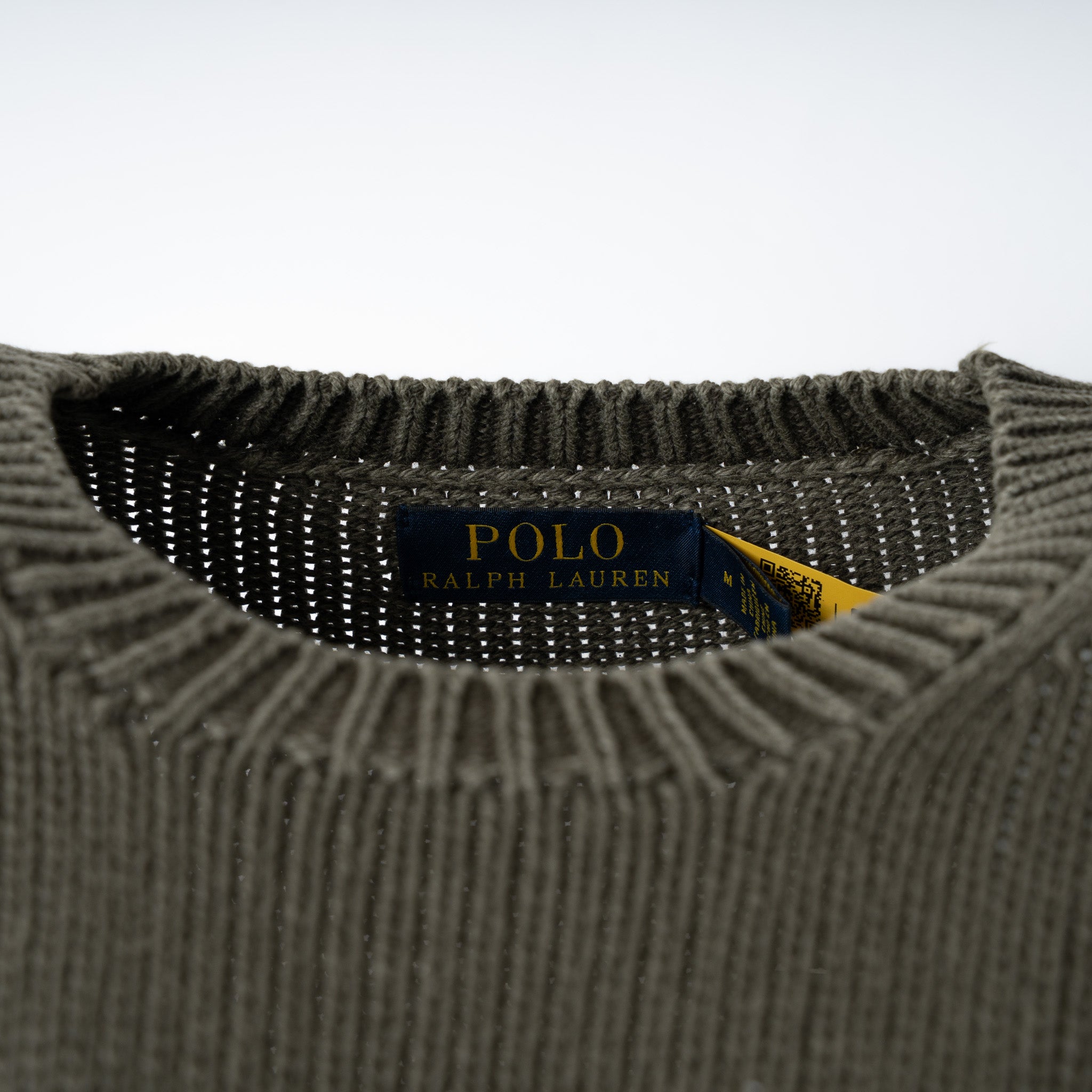 Ralph Lauren Gebreide Trui Groen | Garment-Dyed Cotton