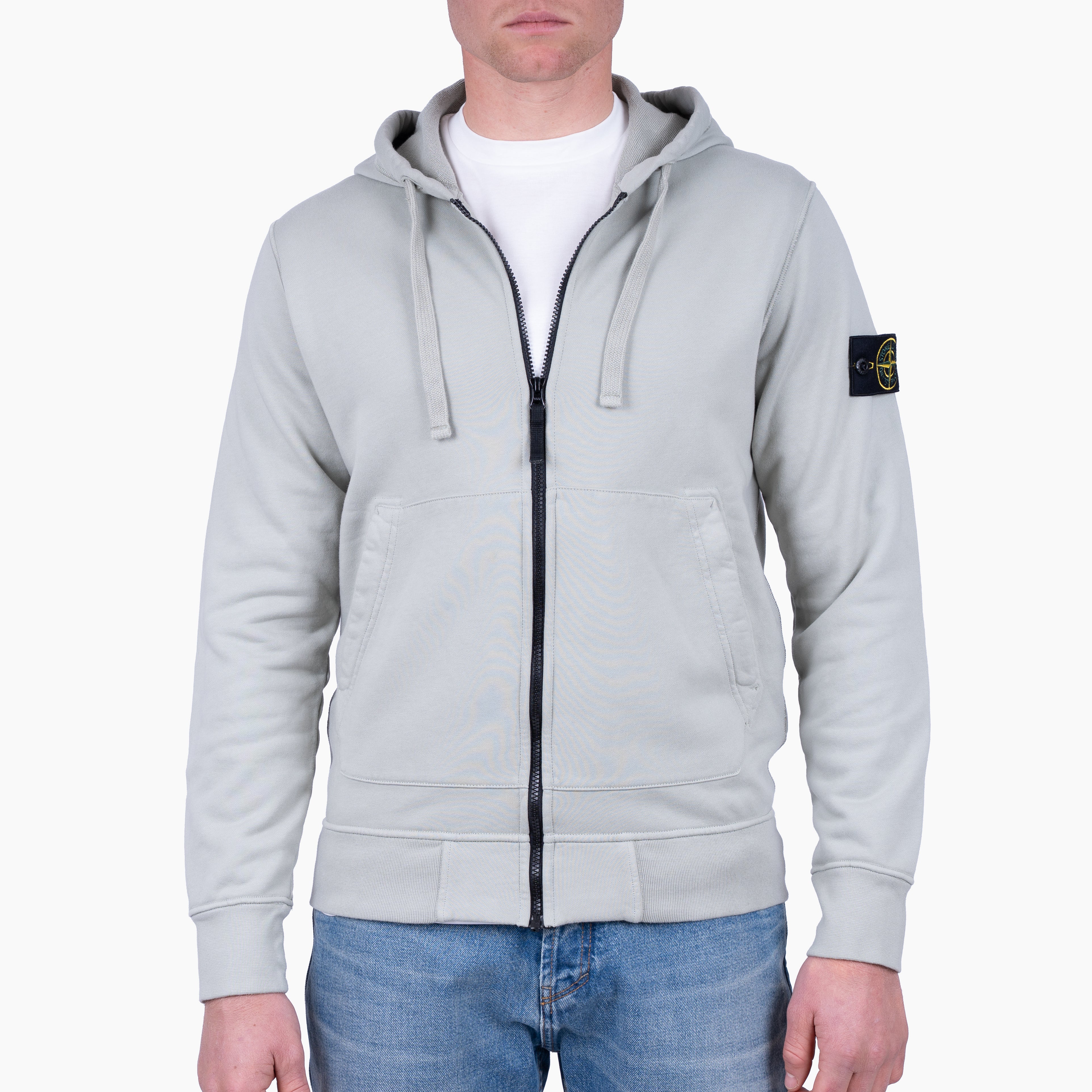 Stone Island Vest Groen | Cotton Fleece