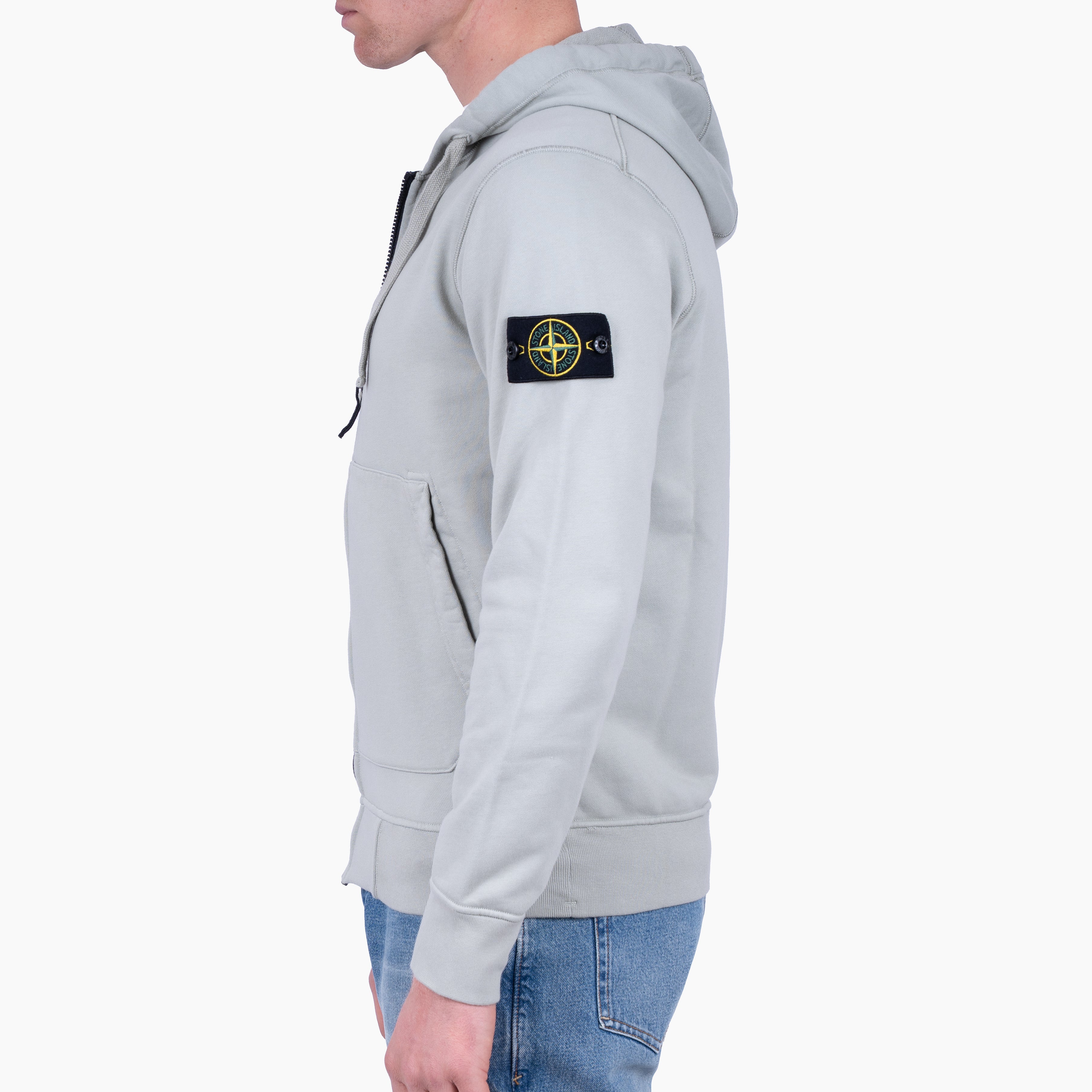 Stone Island Vest Groen | Cotton Fleece
