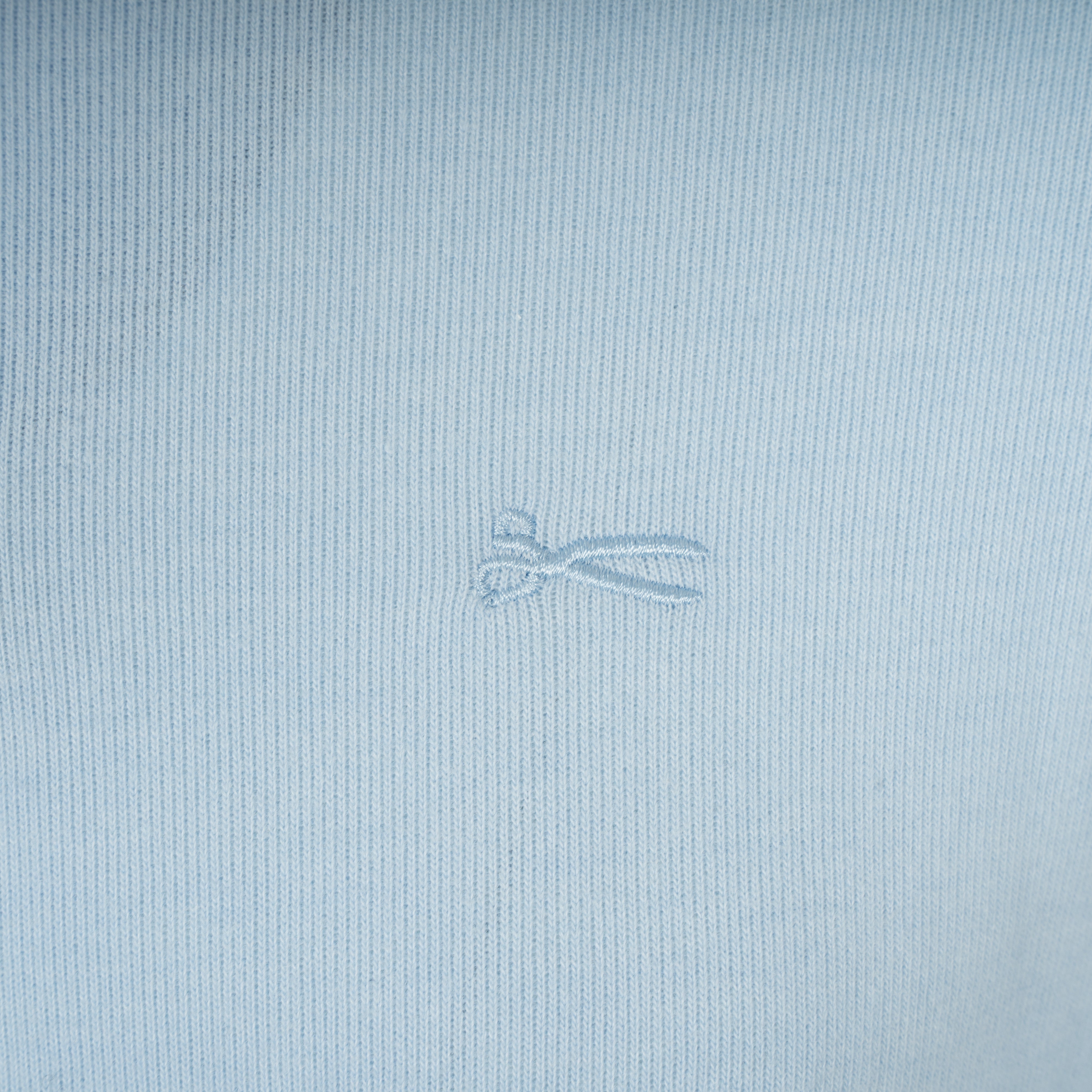 Denham Trui met Rits Lichtblauw | Roger Half Zip