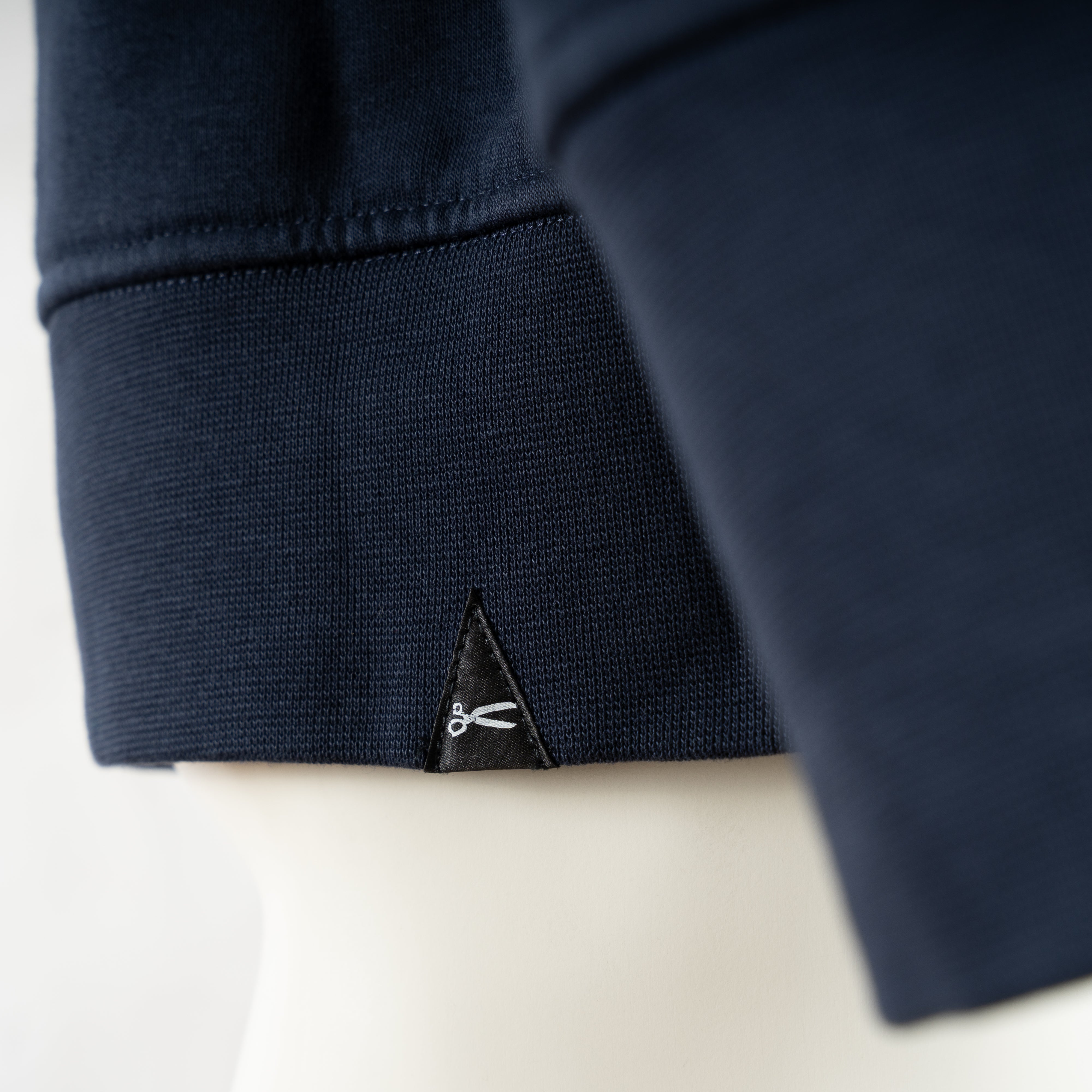 Denham Sweater Donkerblauw | Scissor Crewneck