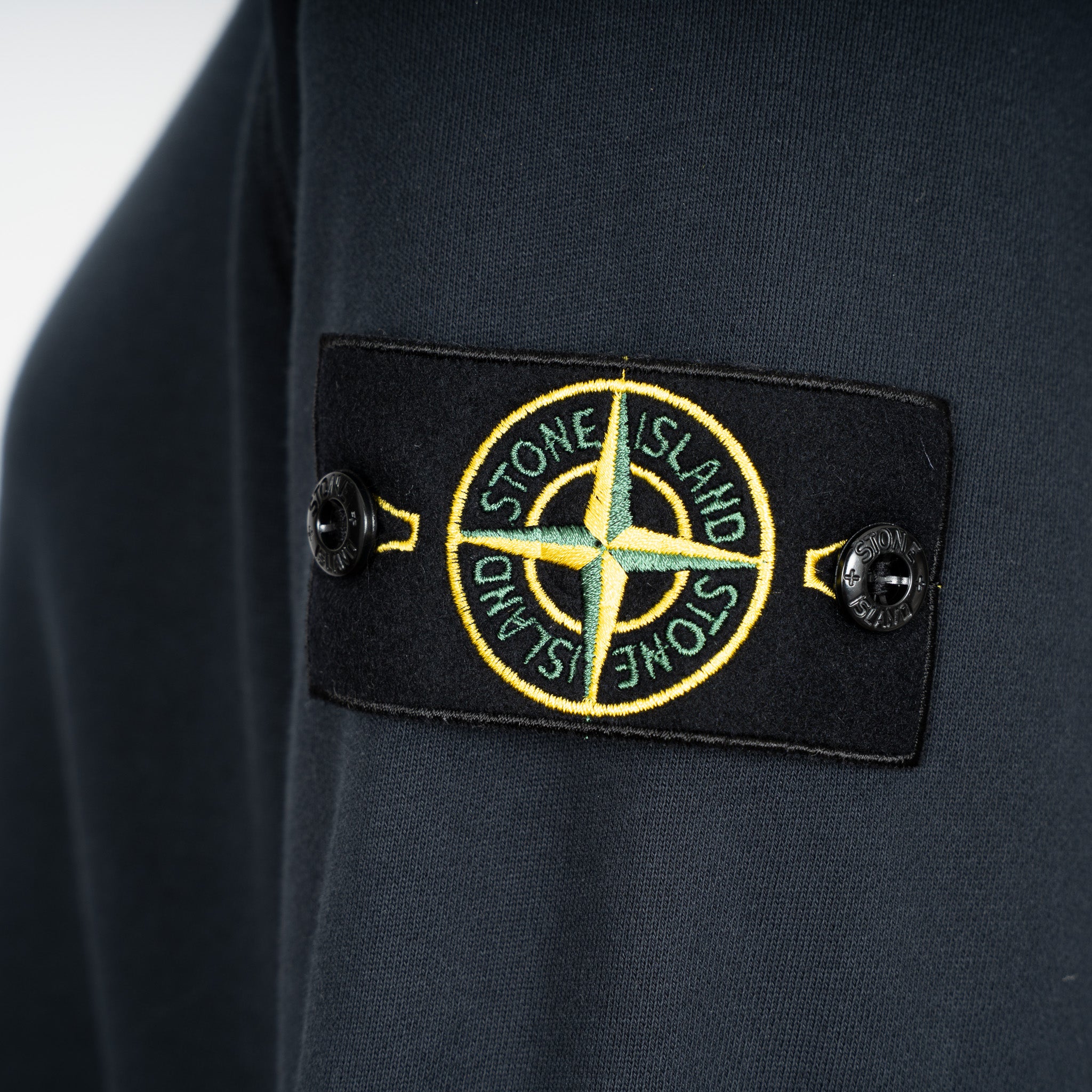Stone Island Sweater Donkerblauw | Cotton Fleece