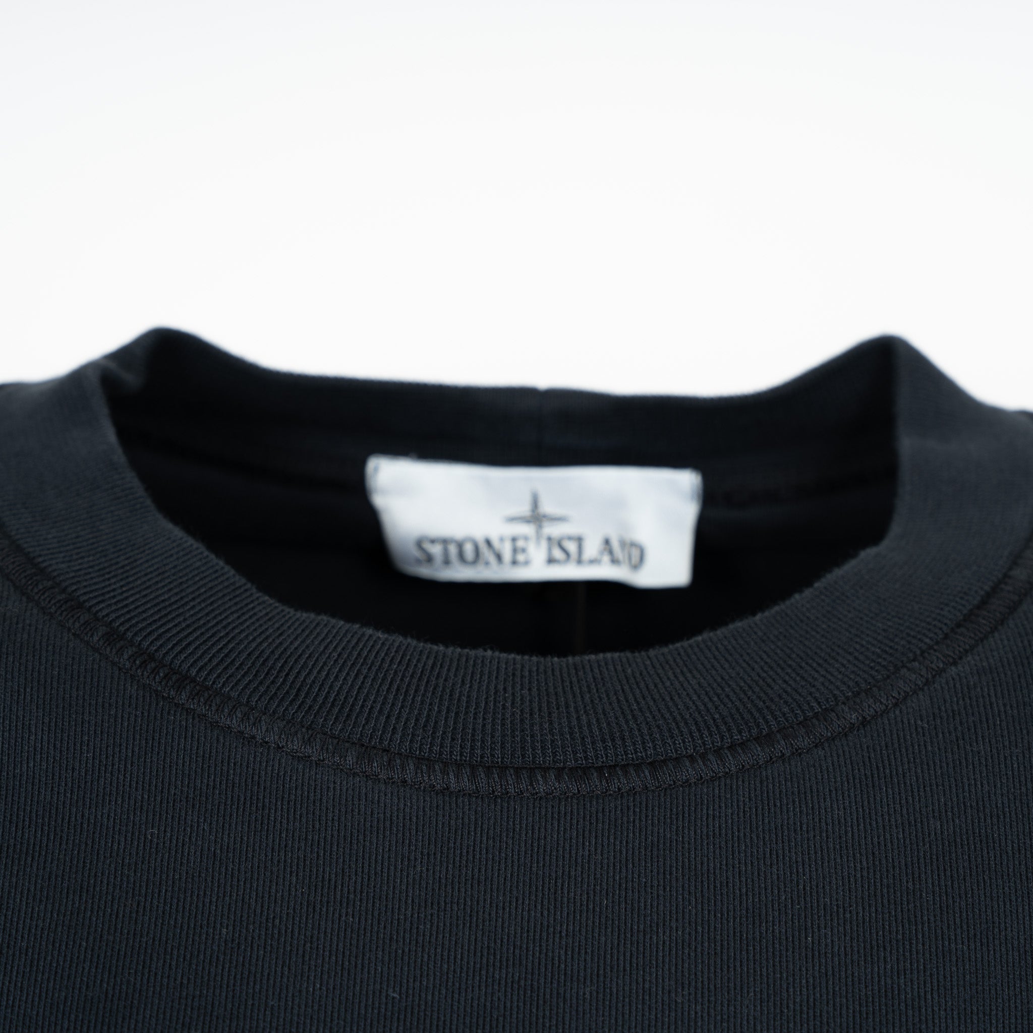 Stone Island Sweater Donkerblauw | Cotton Fleece