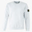 Stone Island Sweater Lichtblauw | Brushed Organic Cotton Fleece