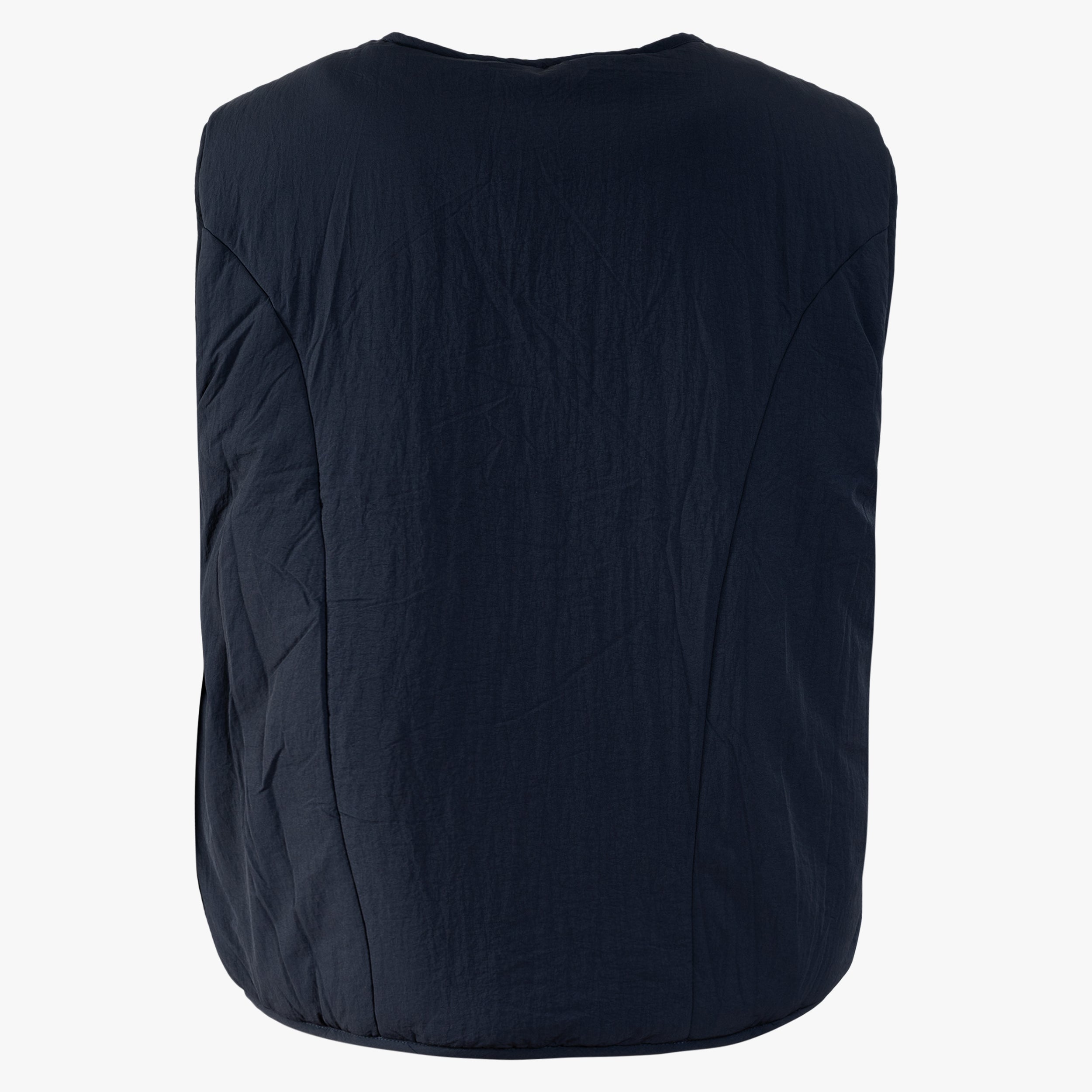 Bram's Fruit Bodywarmer Donkerblauw | Emblem Patch Padded