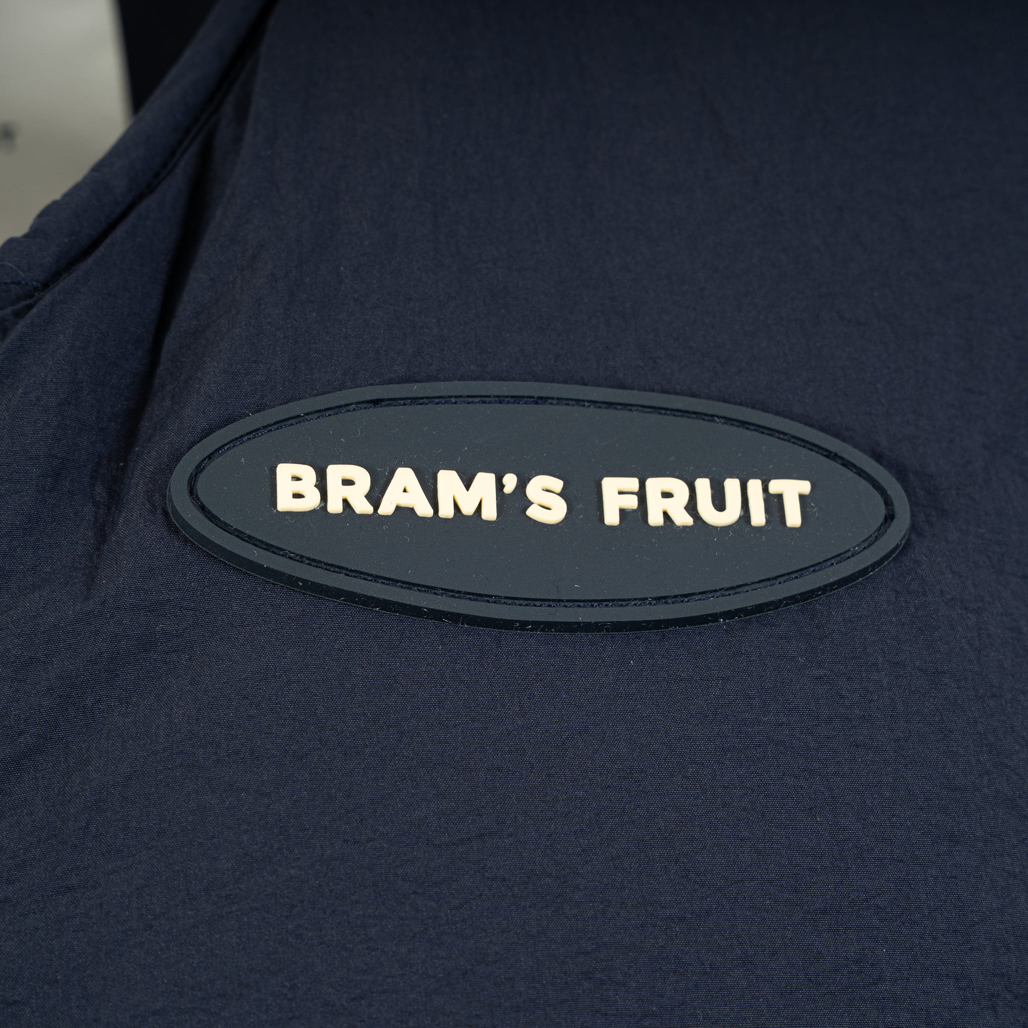 Bram's Fruit Bodywarmer Donkerblauw | Emblem Patch Padded
