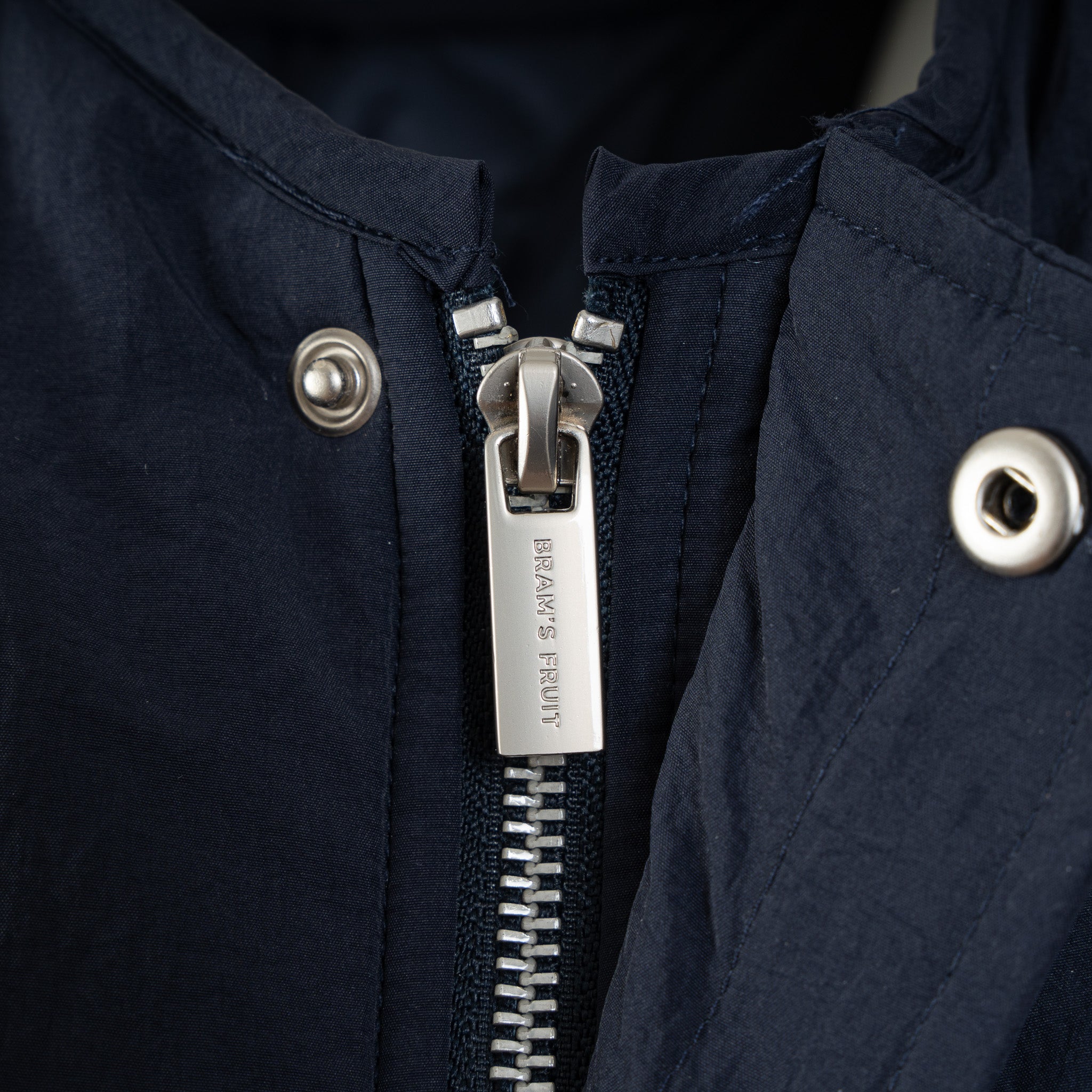 Bram's Fruit Bodywarmer Donkerblauw | Emblem Patch Padded