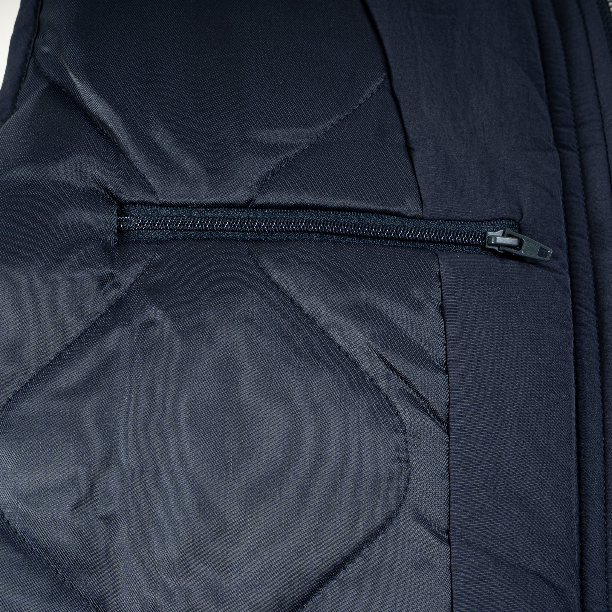 Bram's Fruit Bodywarmer Donkerblauw | Emblem Patch Padded