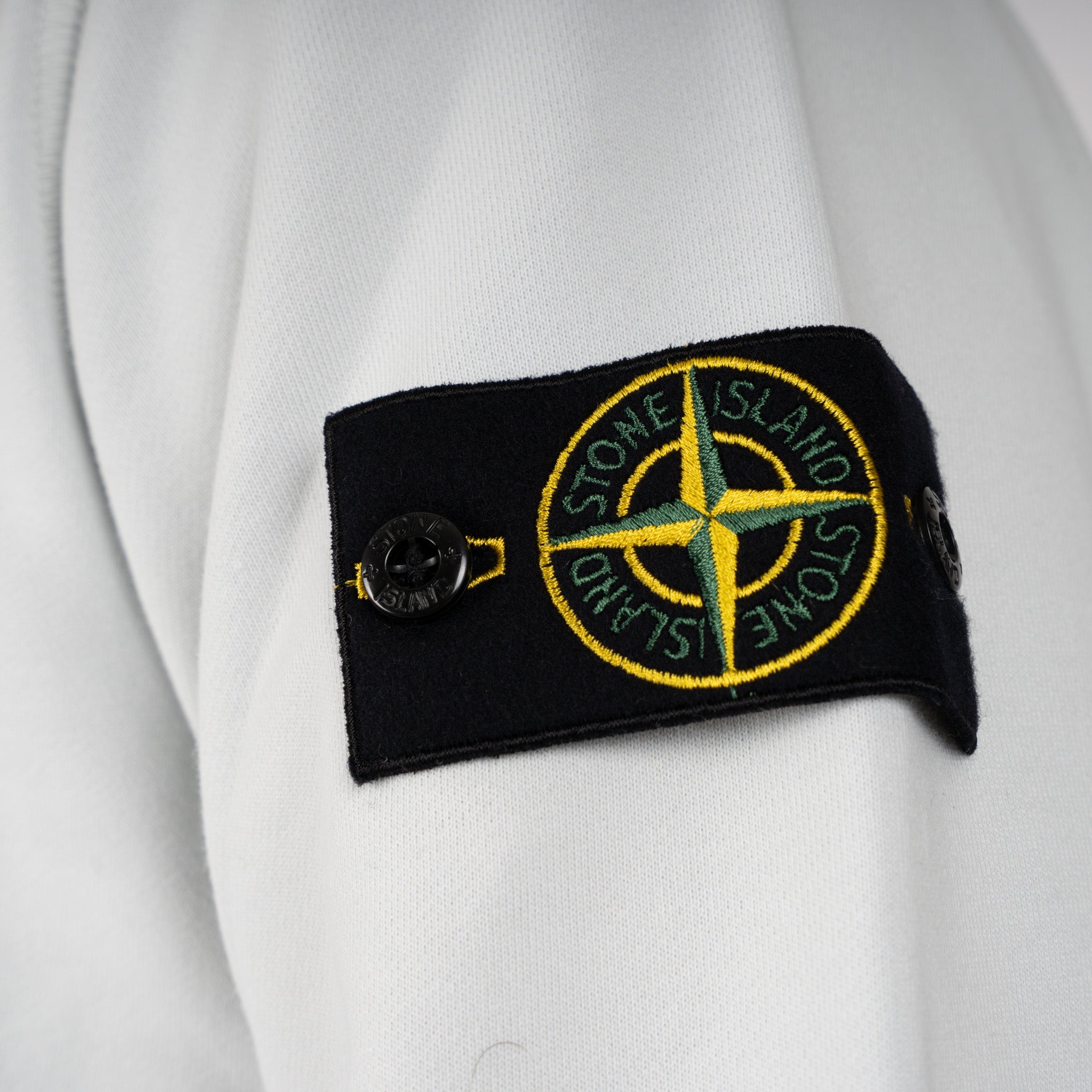 Stone Island Sweater Lichtblauw | Cotton Fleece