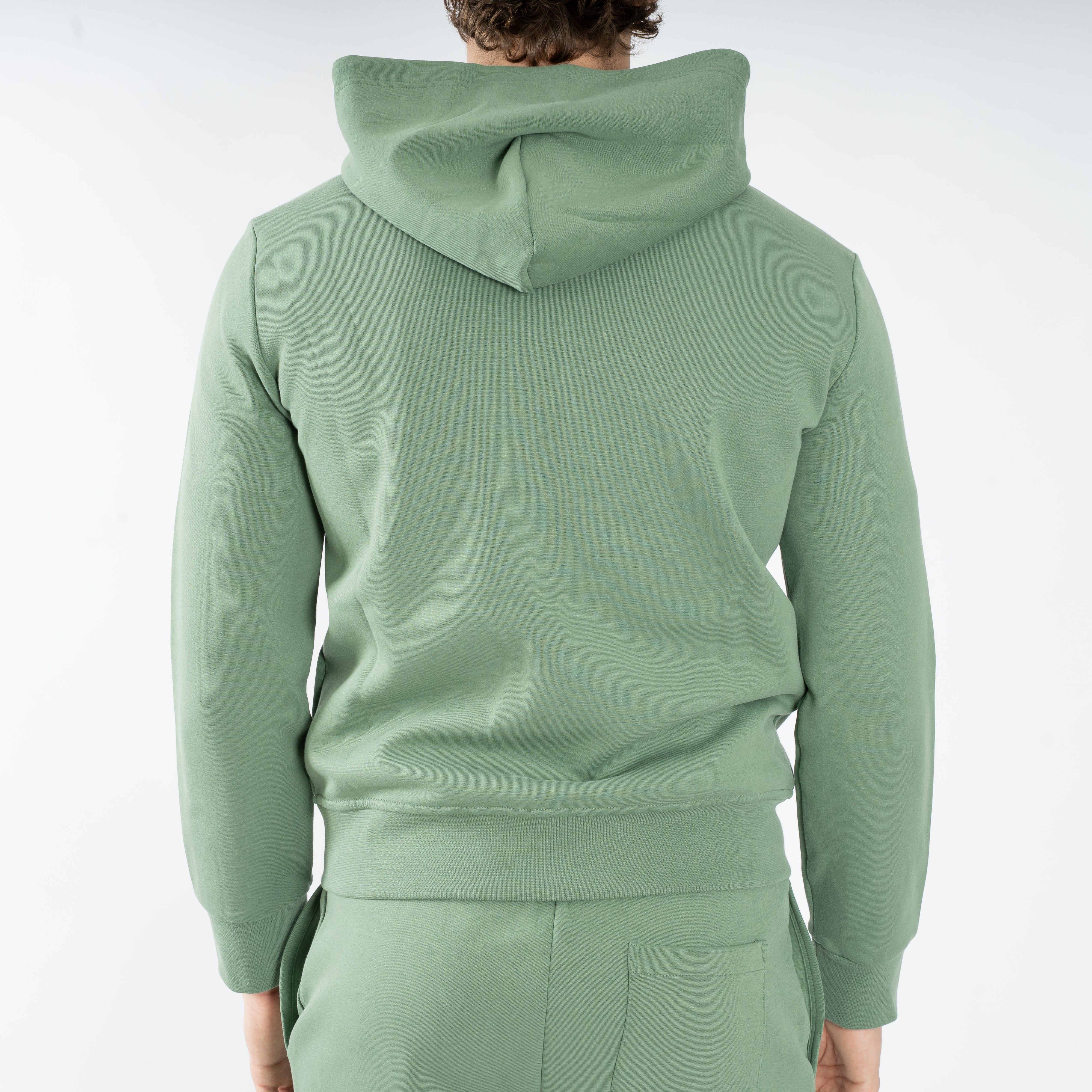 Ralph Lauren Vest Groen | Double-Knit Hoodie