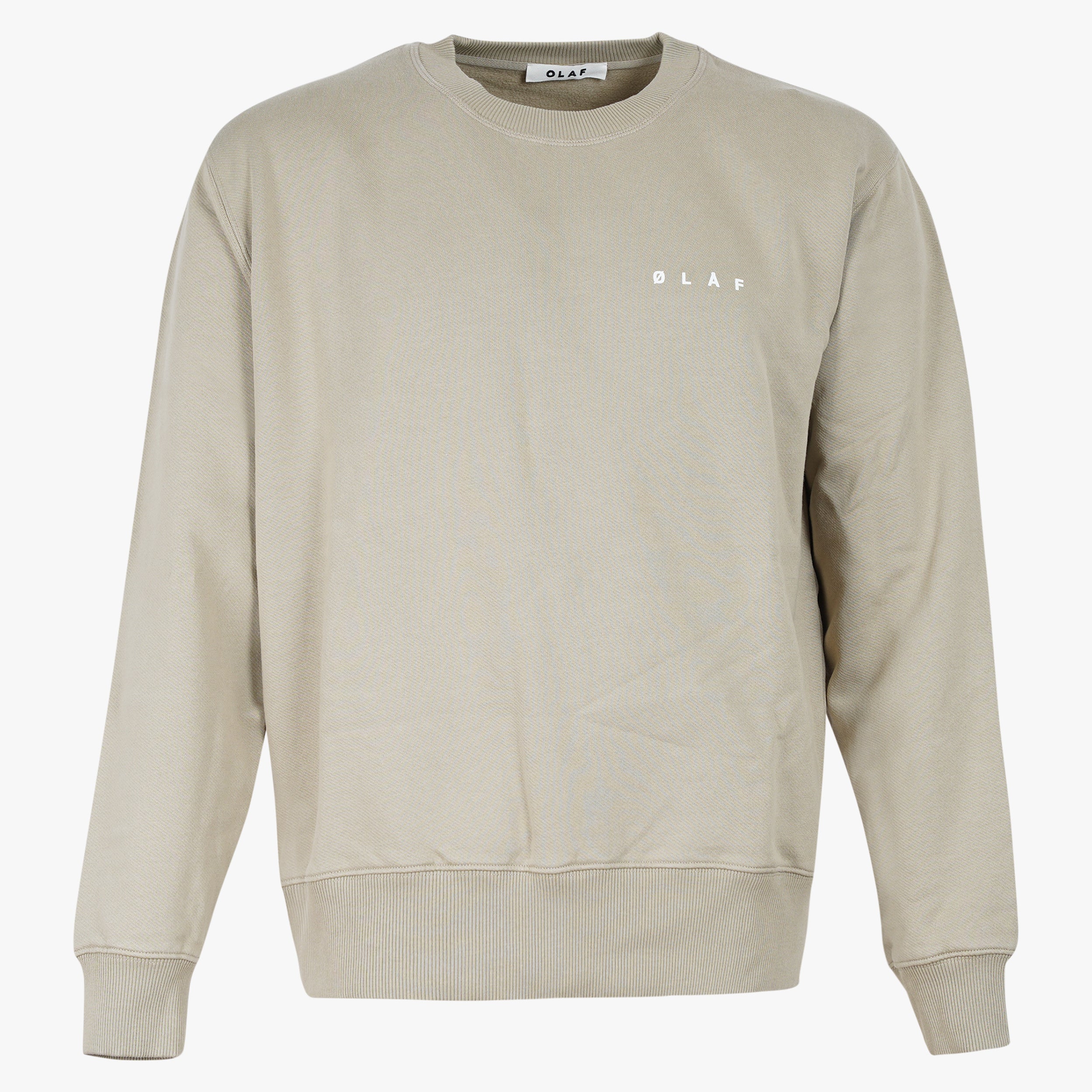 Olaf Sweater Backprint Zand | Brushstroke Face