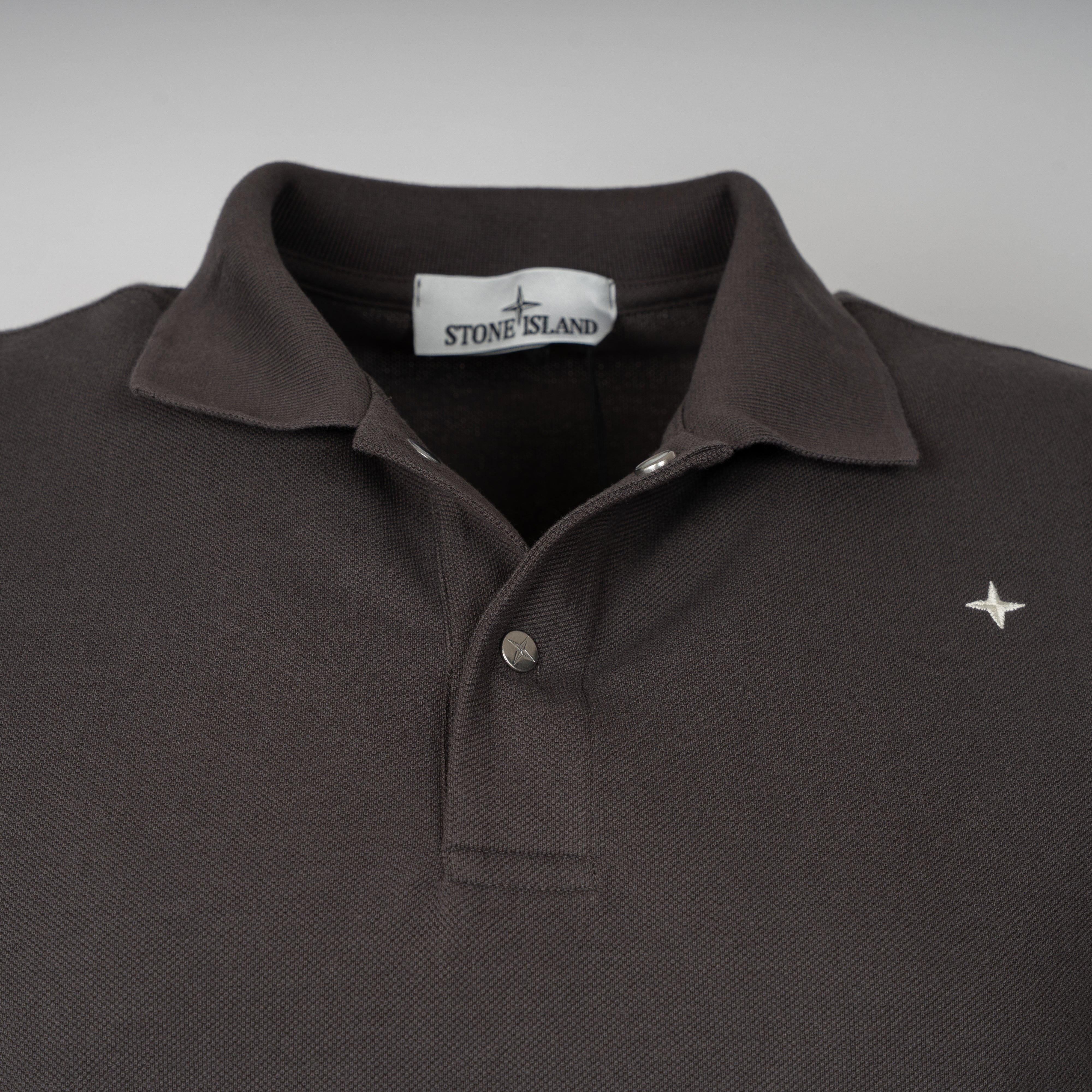 Stone Island Polo Grijs | Stellina
