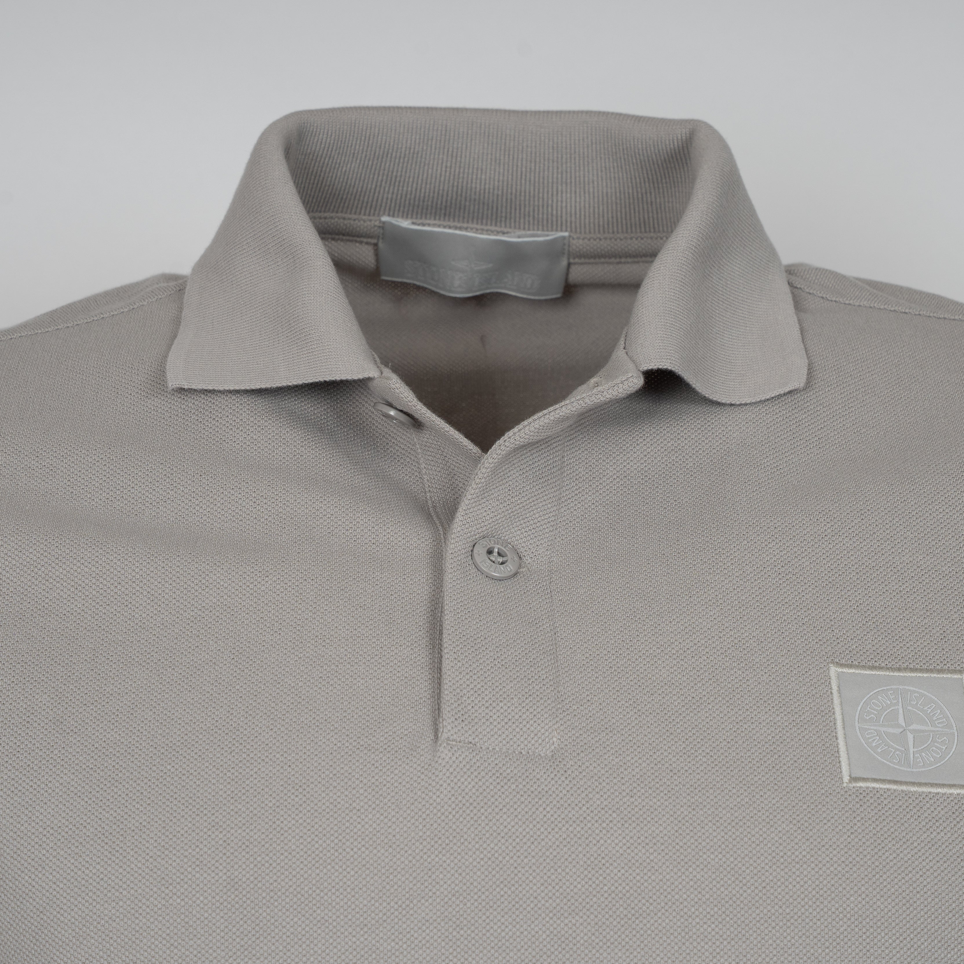 Stone Island Polo Grijs | Ghost