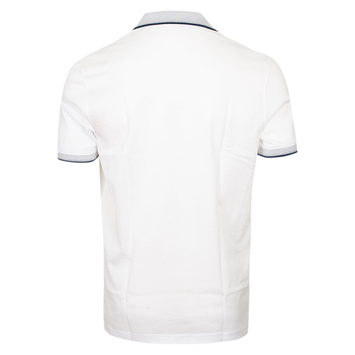 Gran Sasso Polo wit met blauwe accenten