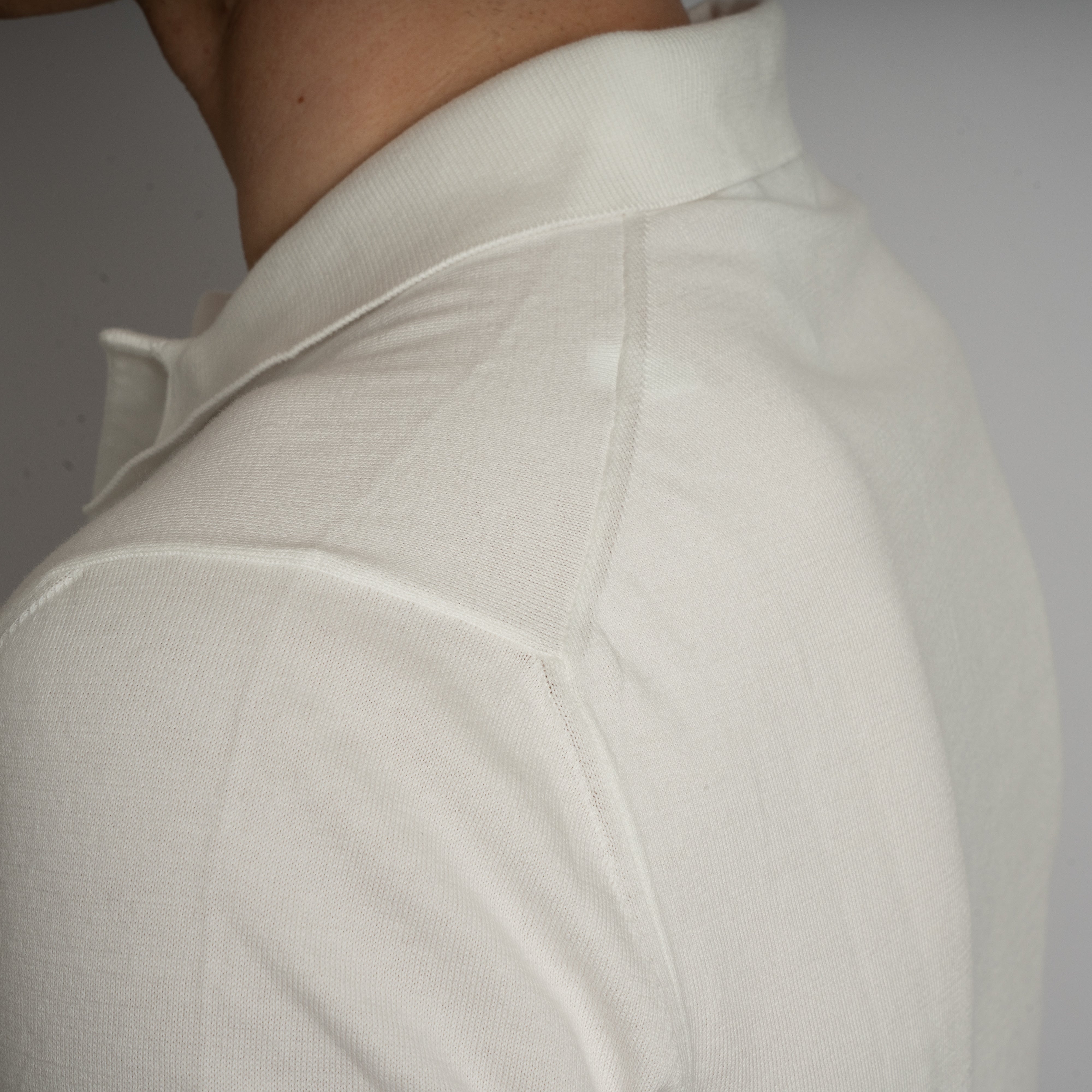 Gran Sasso Polo Wit | Fresh Cotton