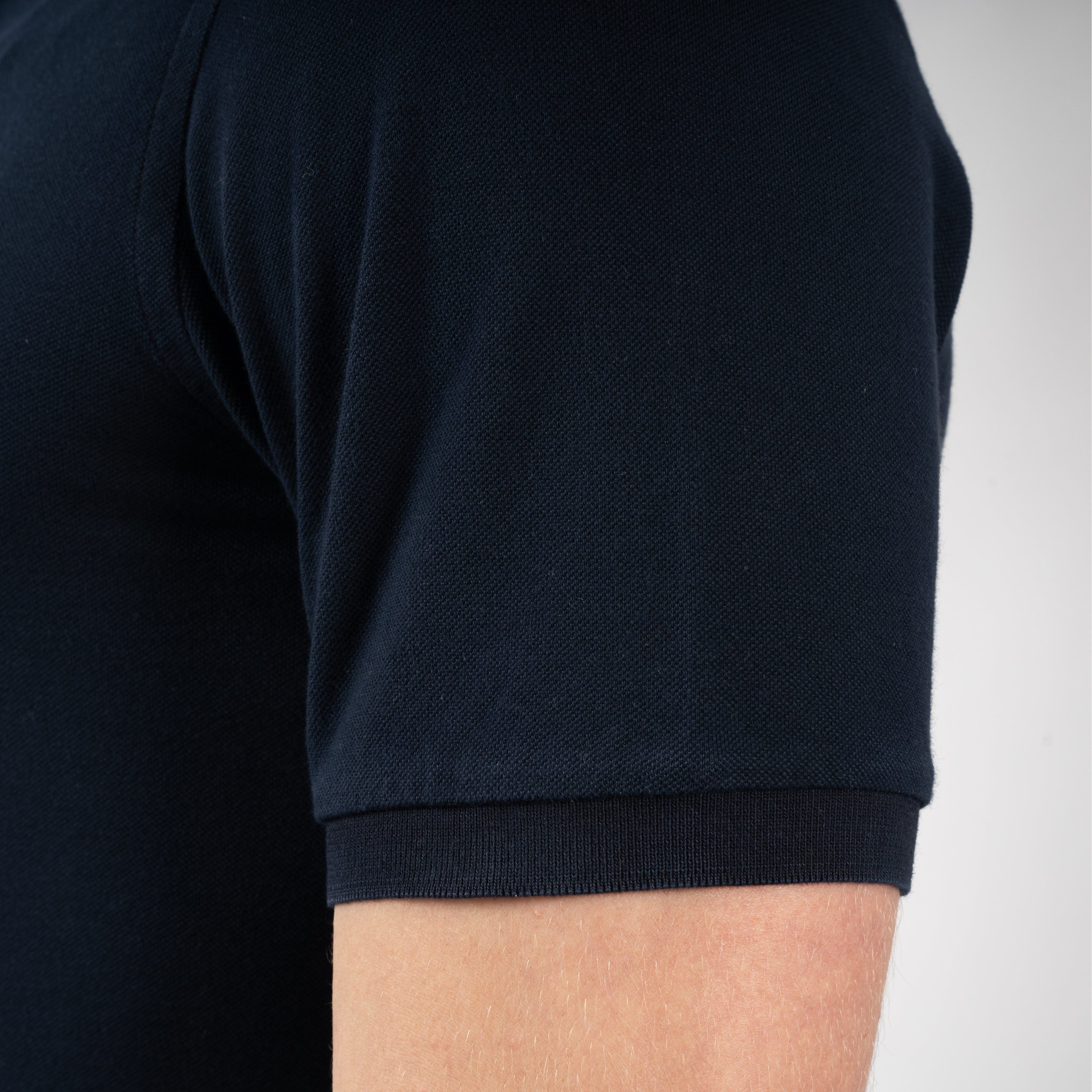 Gran Sasso Polo Donkerblauw | Vintage