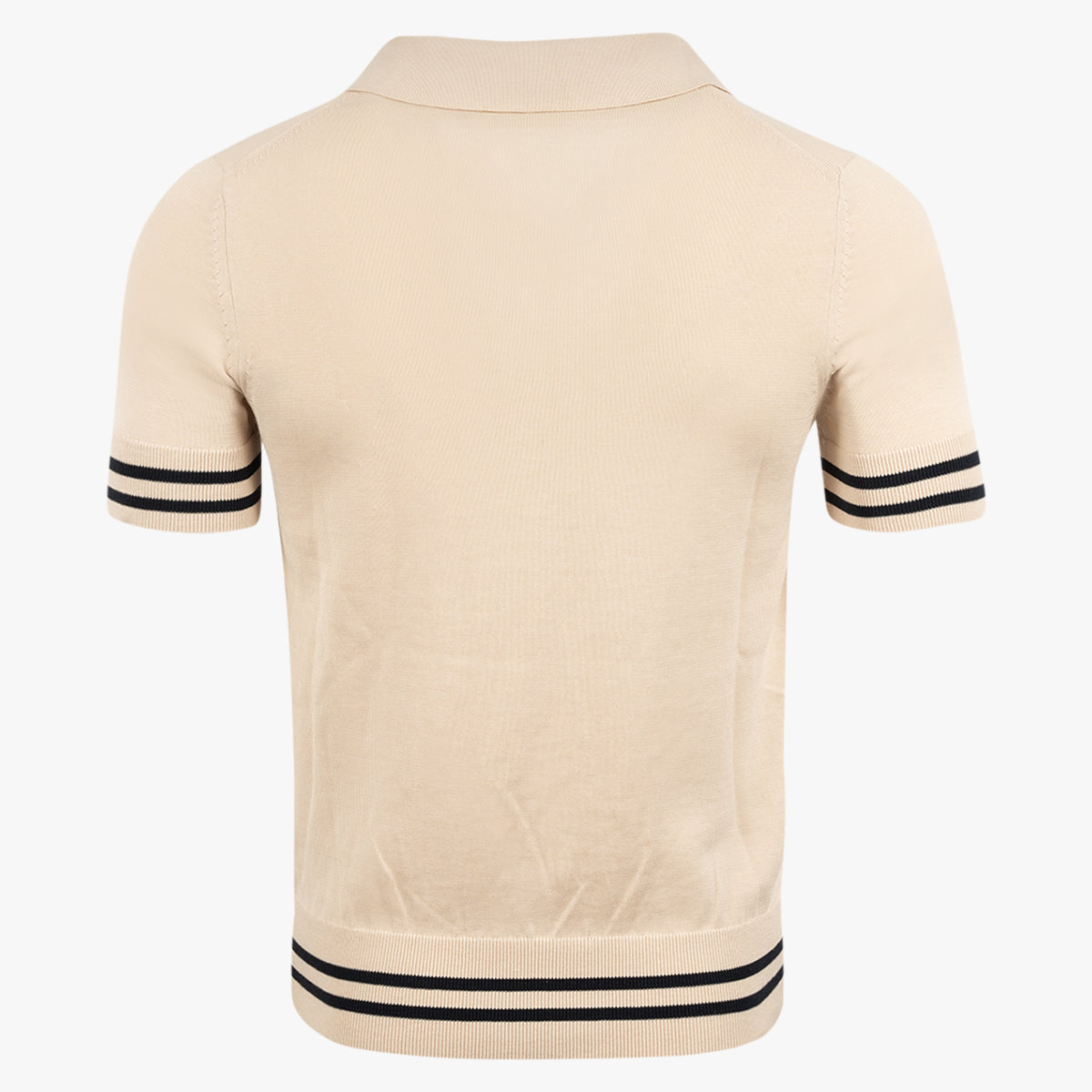 SEVEN DIALS Buttonless Polo Beige | Fido