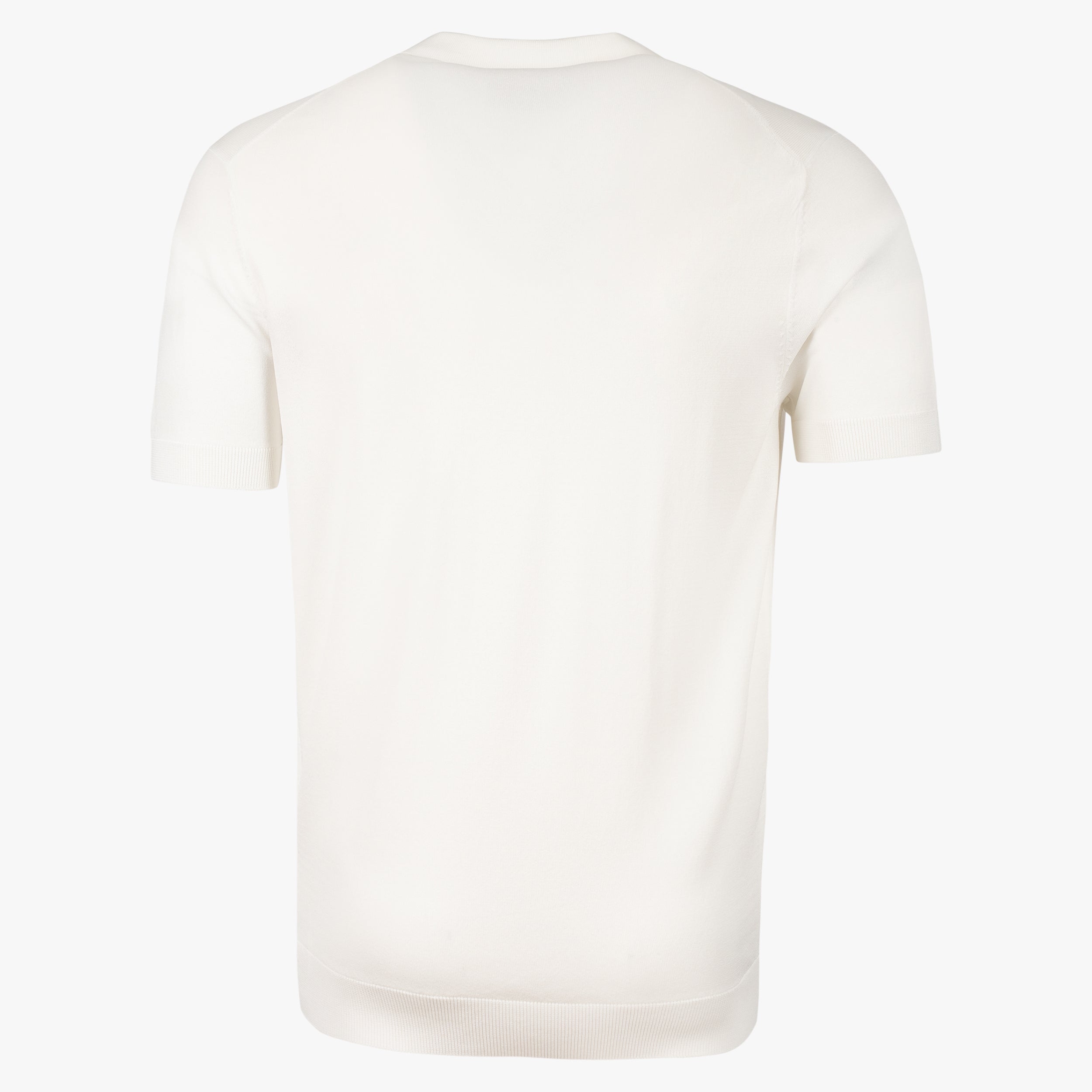 SEVEN DIALS Technische Polo met Rits Off-White | Osric