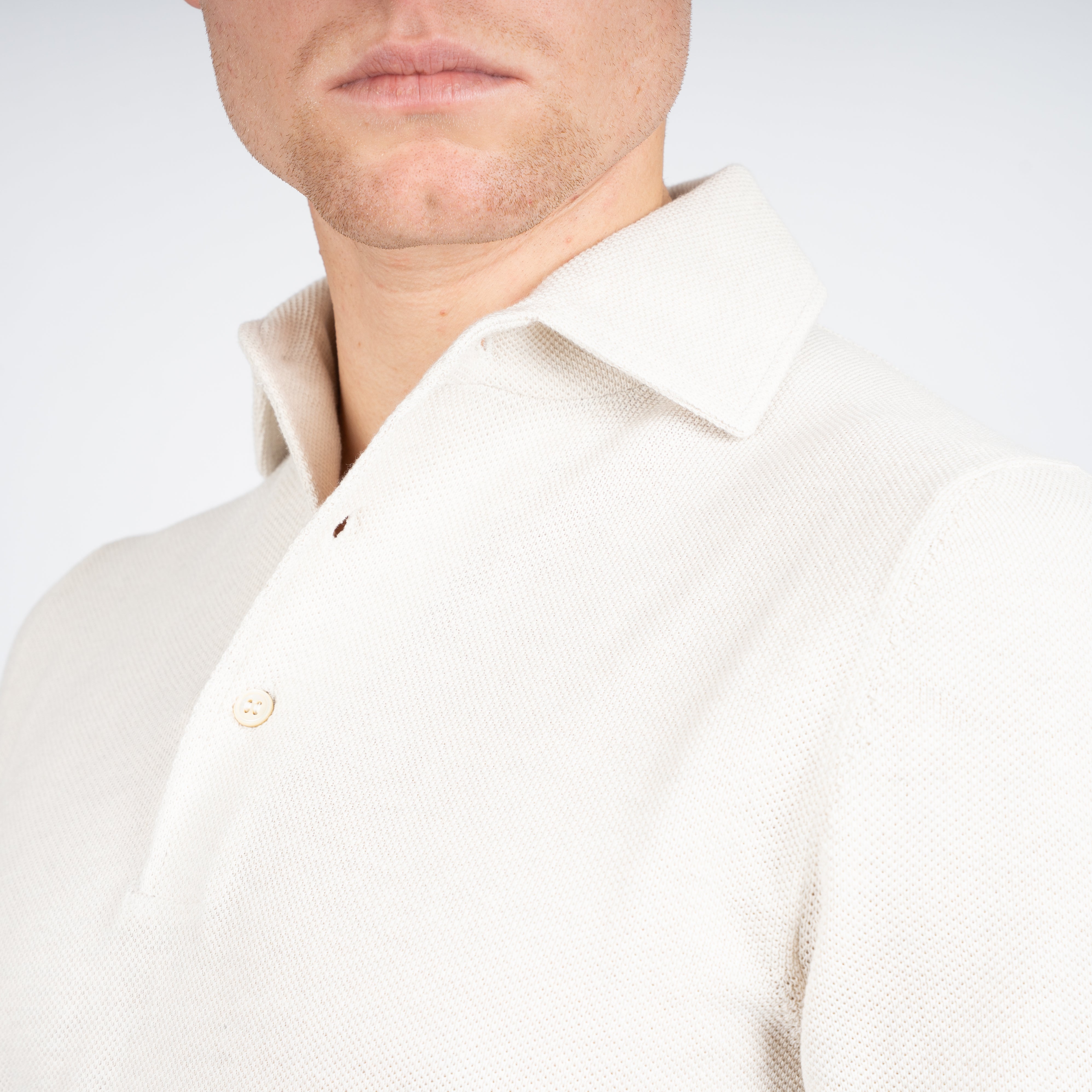 Gran Sasso Polo Zand | Maglia Collo Camicia