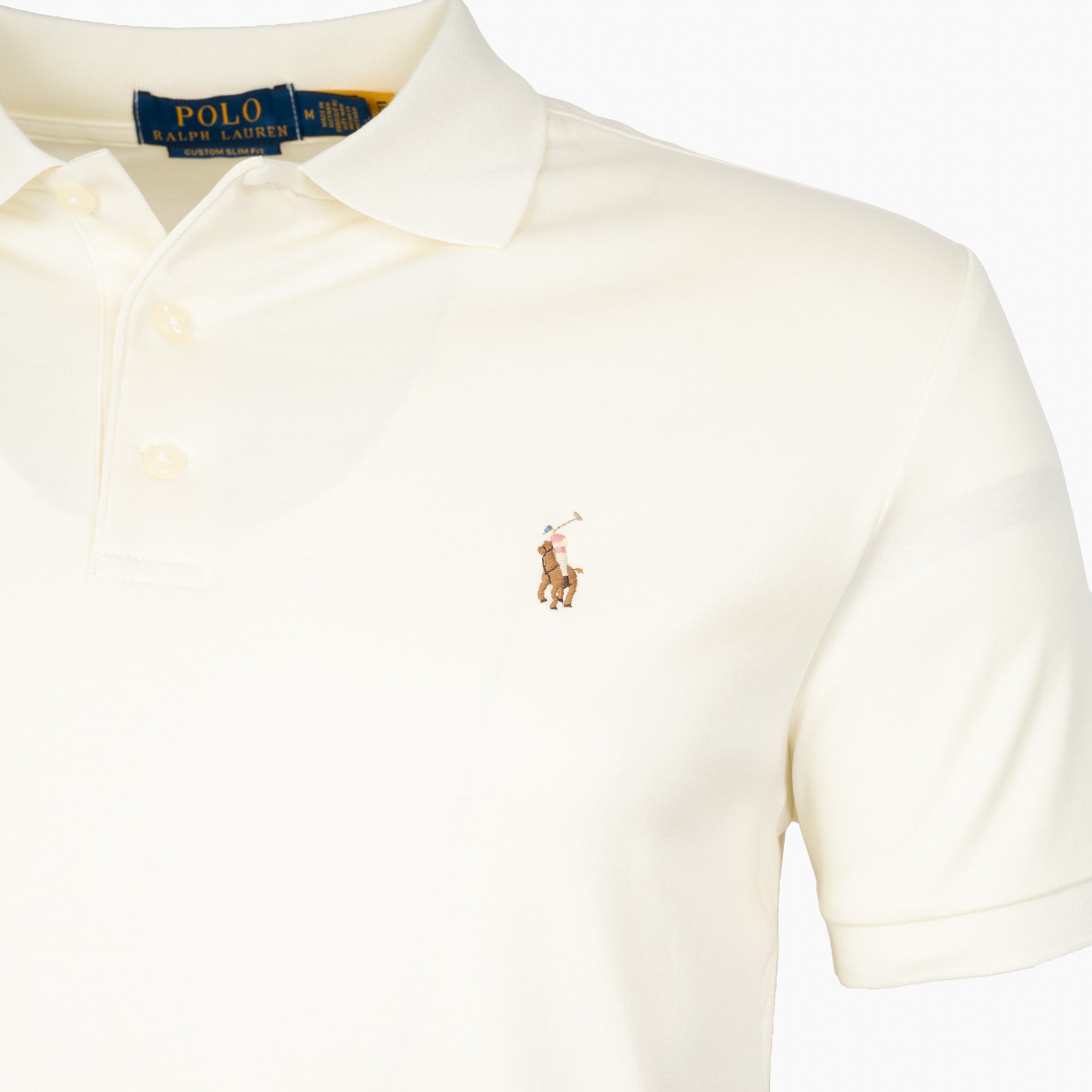 Ralph Lauren Polo Crème | Custom Slim Fit