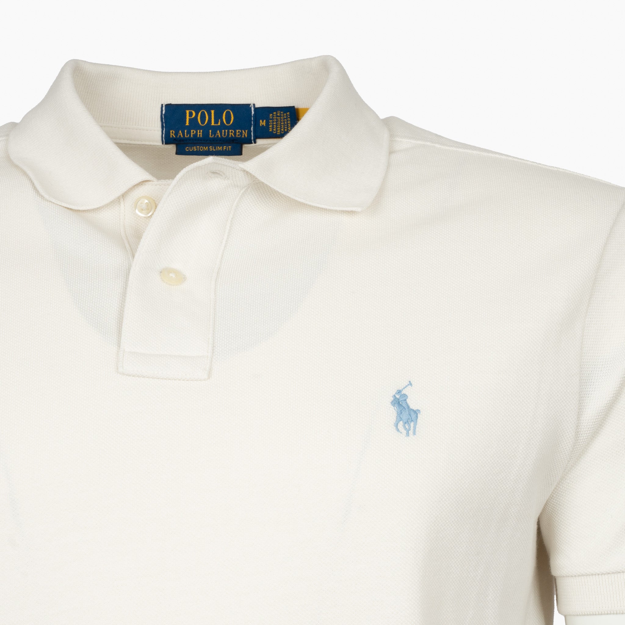 Ralph Lauren Polo Crème | Custom Slim Fit