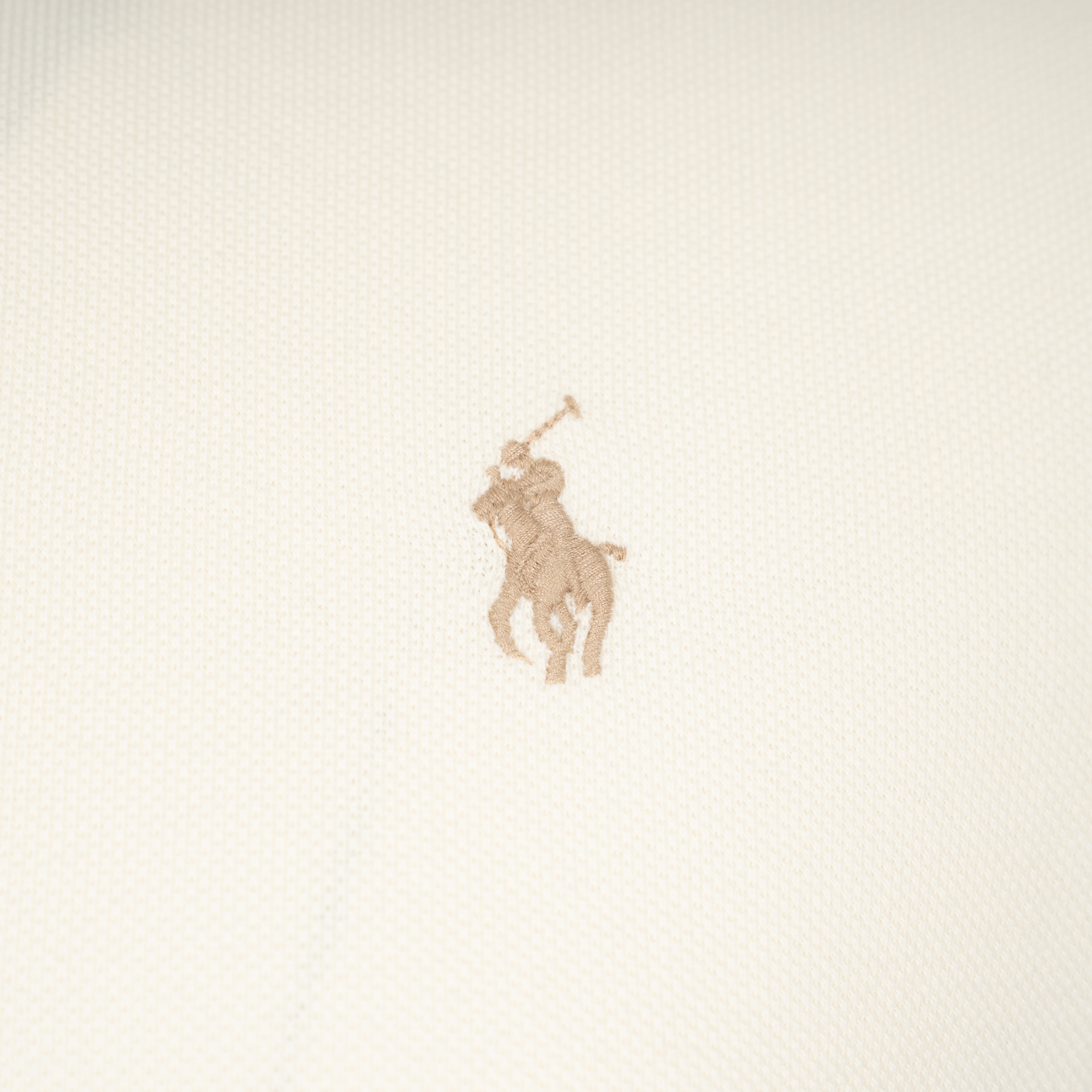 Ralph Lauren Polo Off-White | Custom Slim Fit