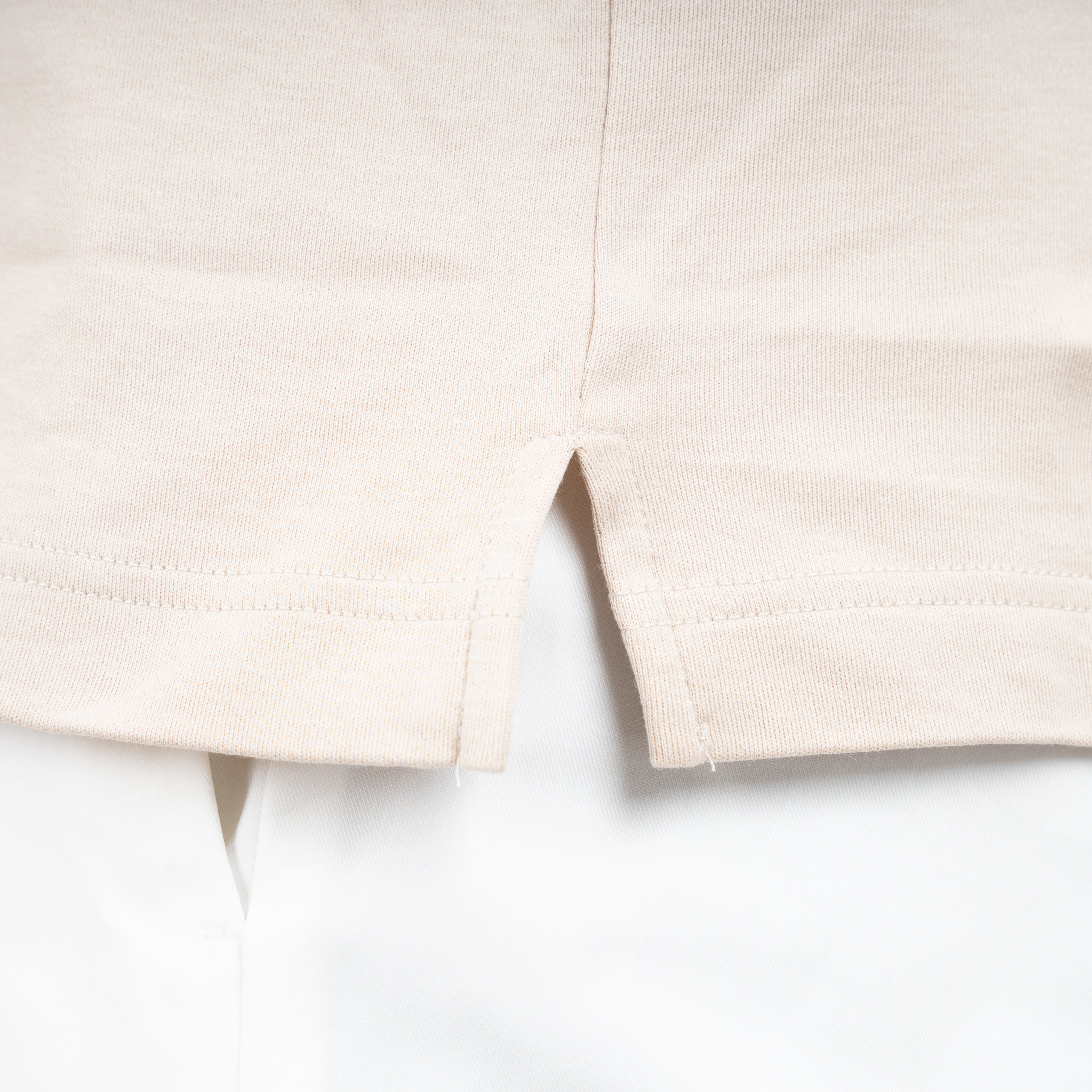 Gran Sasso Polo Beige | Mercerized Cotton