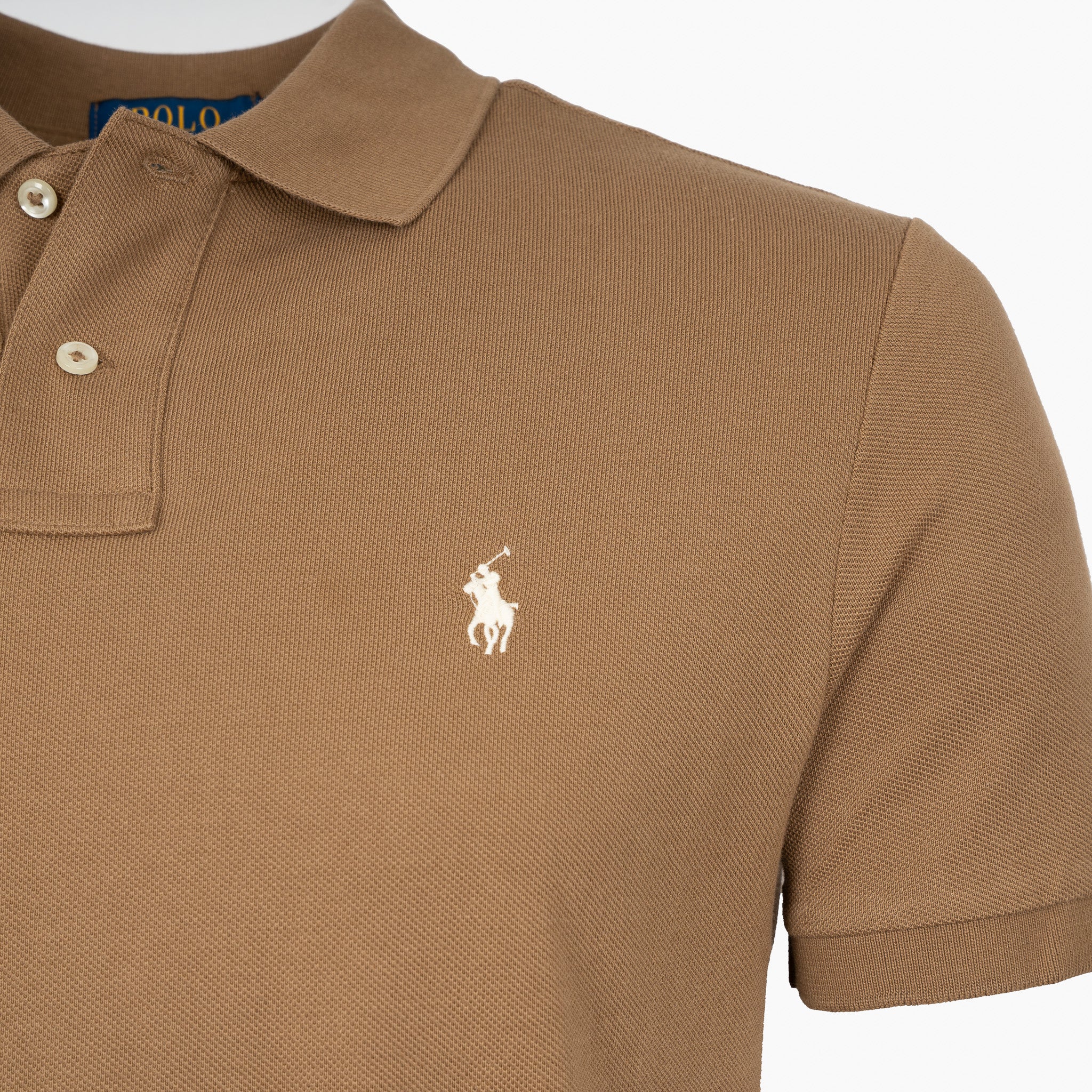 Ralph Lauren Polo Bruin | Custom Slim Fit
