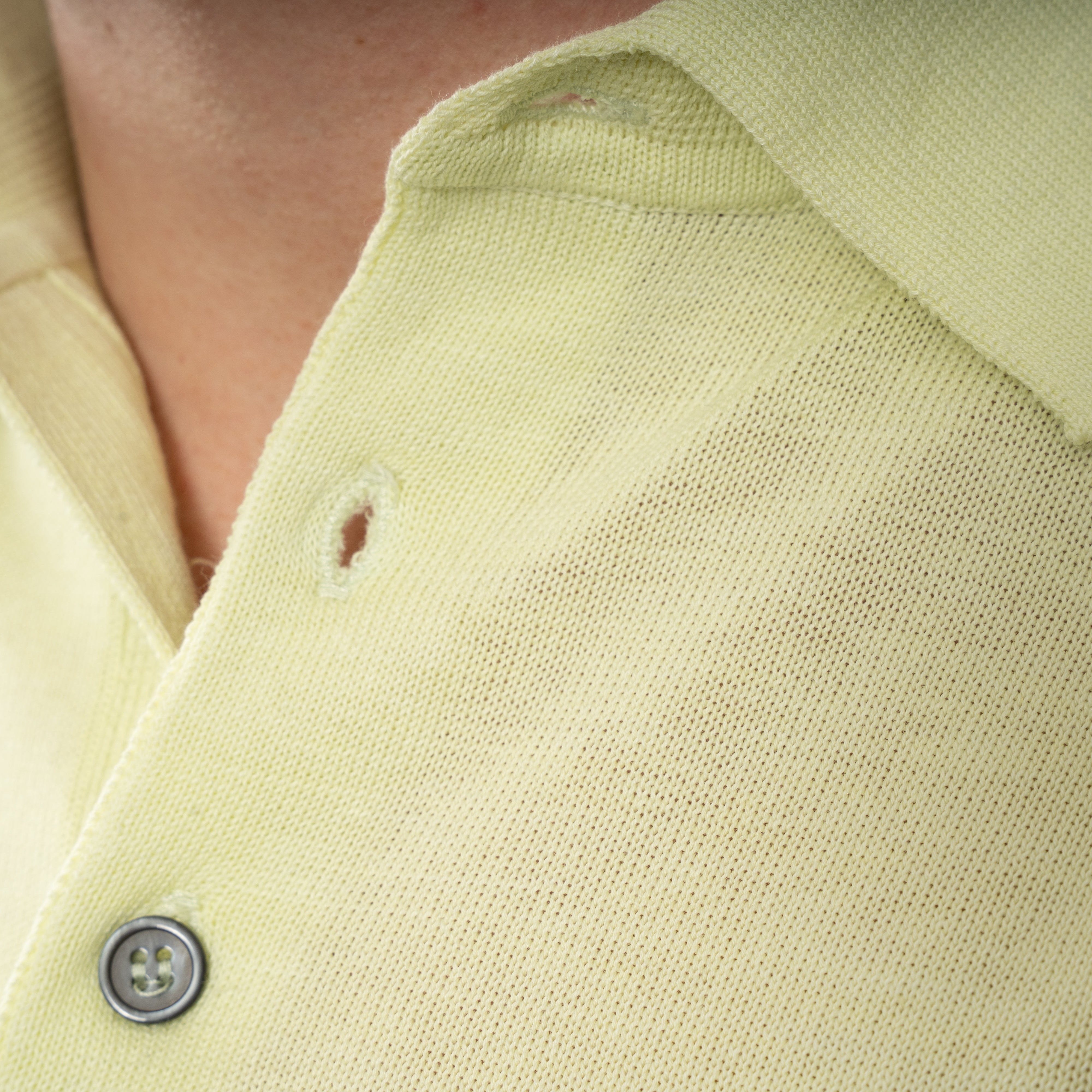SEVEN DIALS Gebreide Polo Pistache Groen | Fillin