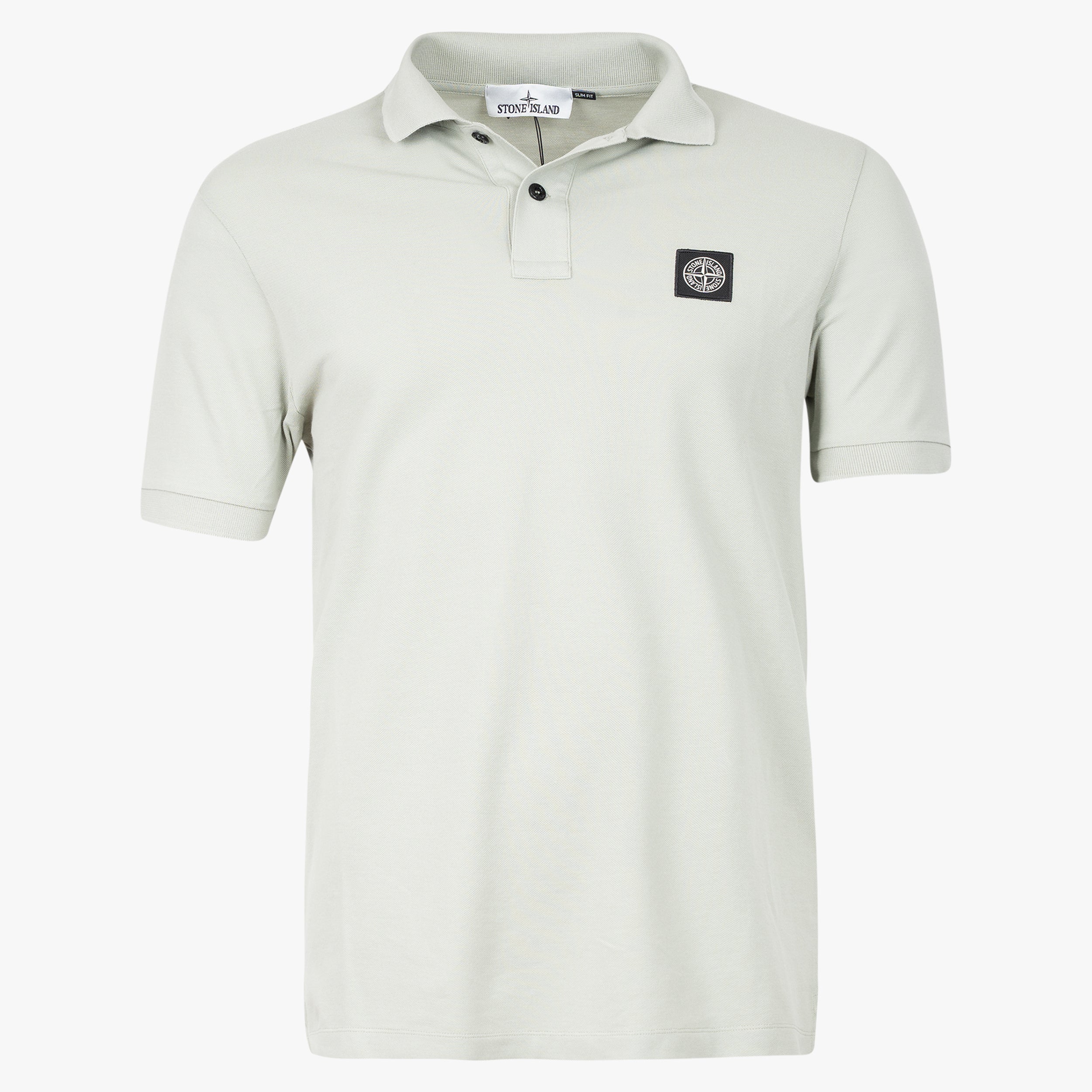 Stone Island Polo Lichtgroen | Organic Cotton