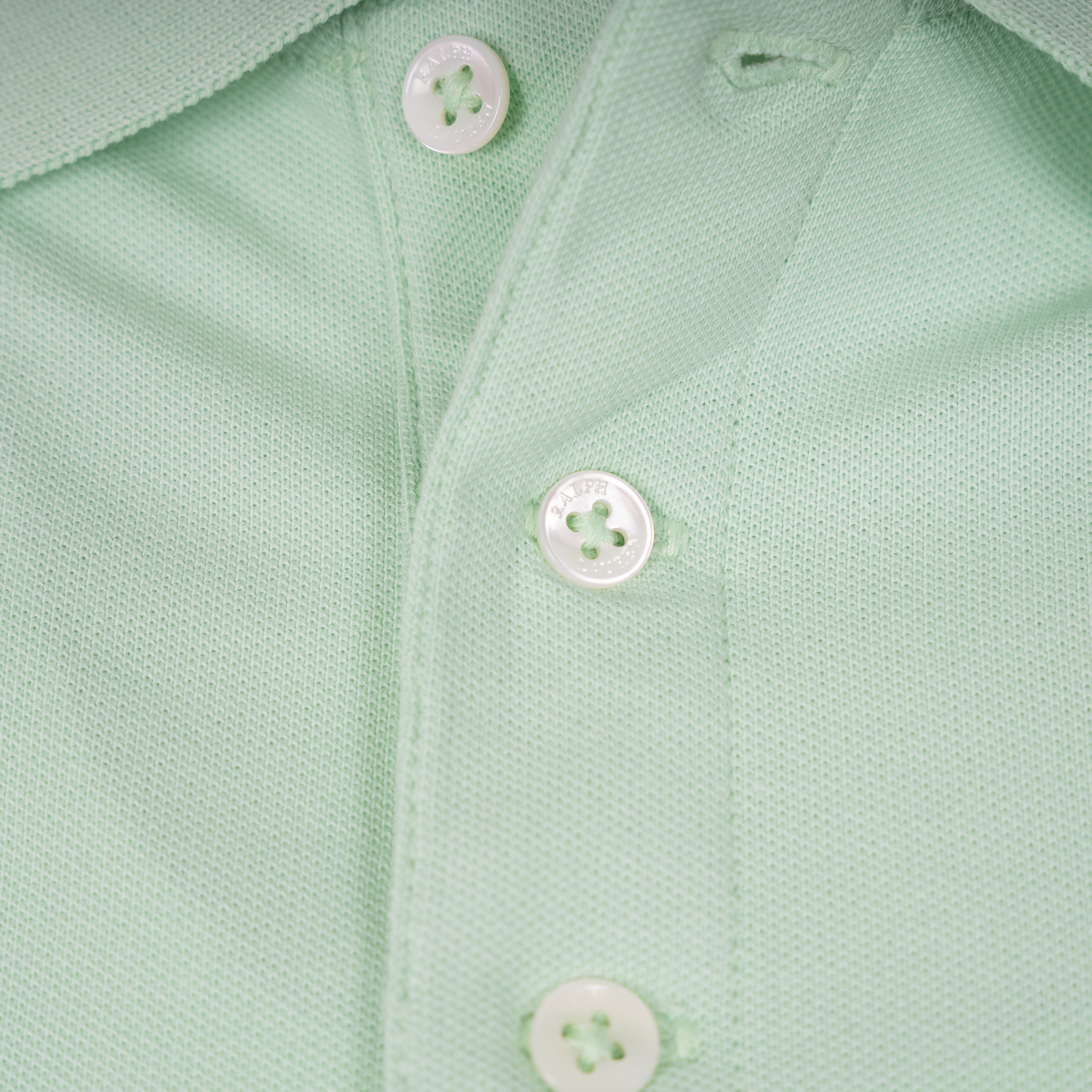 Ralph Lauren Polo Lichtgroen | Custom Slim Fit