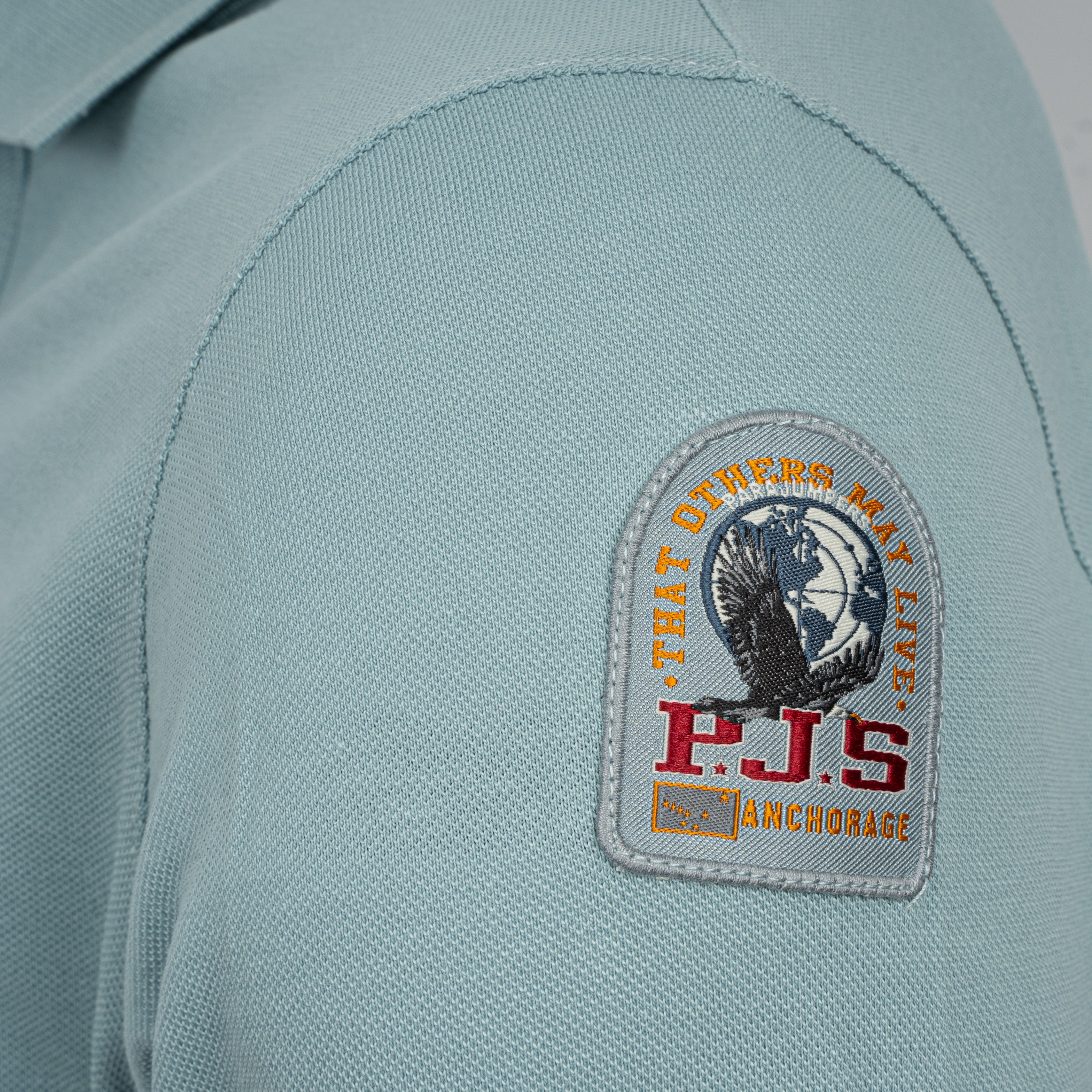 Parajumpers Polo Lichtblauw | Gangapuma