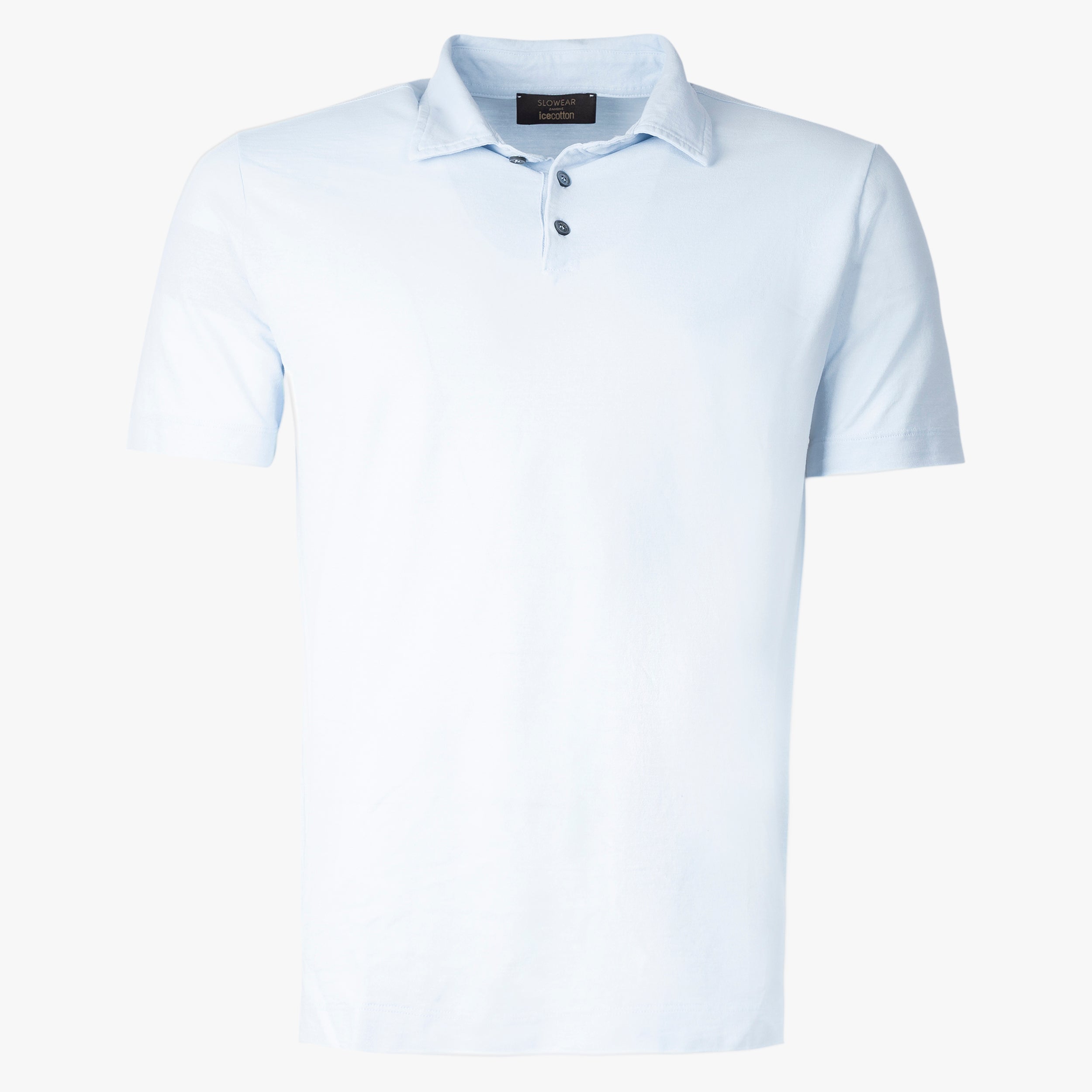 Zanone Polo Lichtblauw | IceCotton