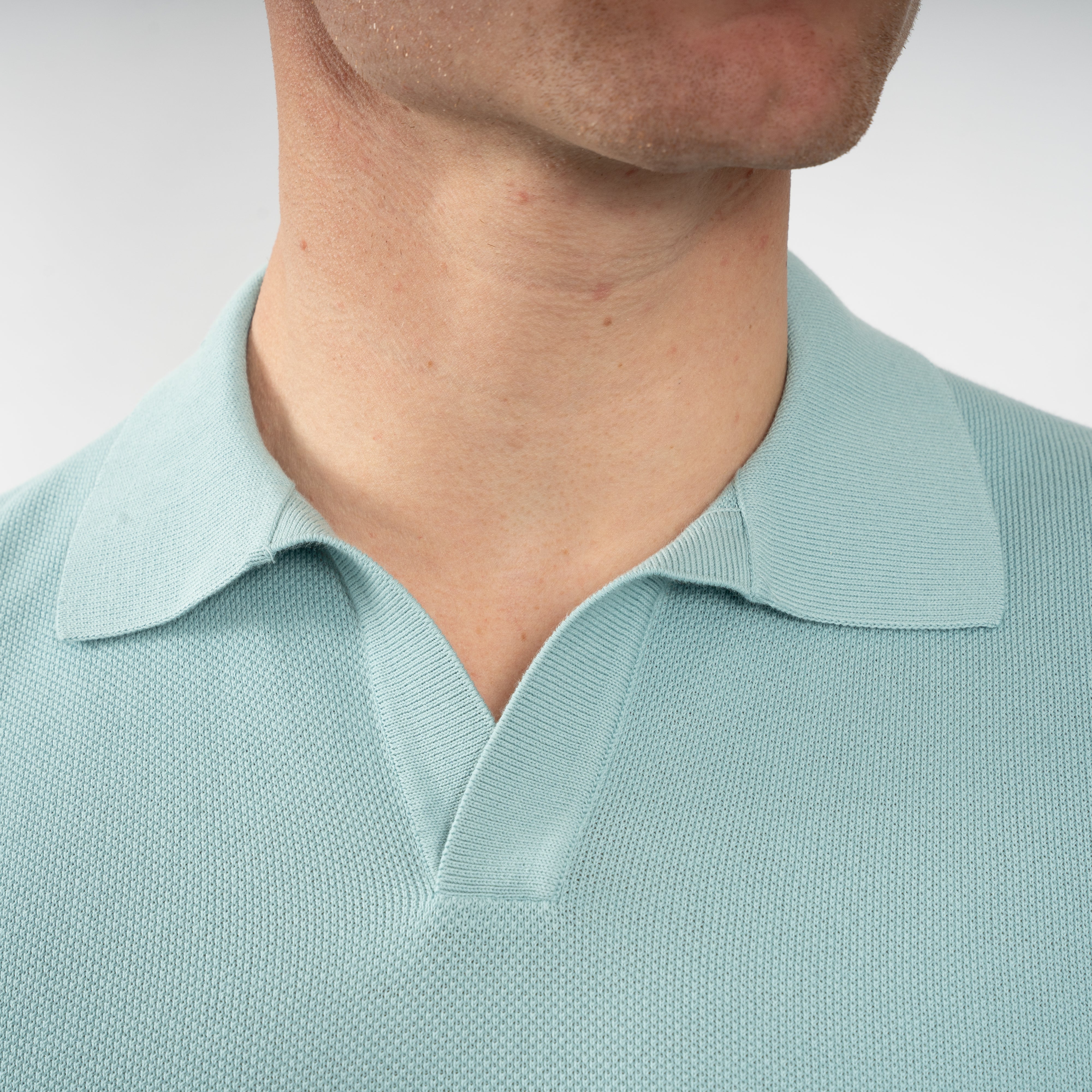 Gran Sasso Polo Aquablauw | Fresh Cotton